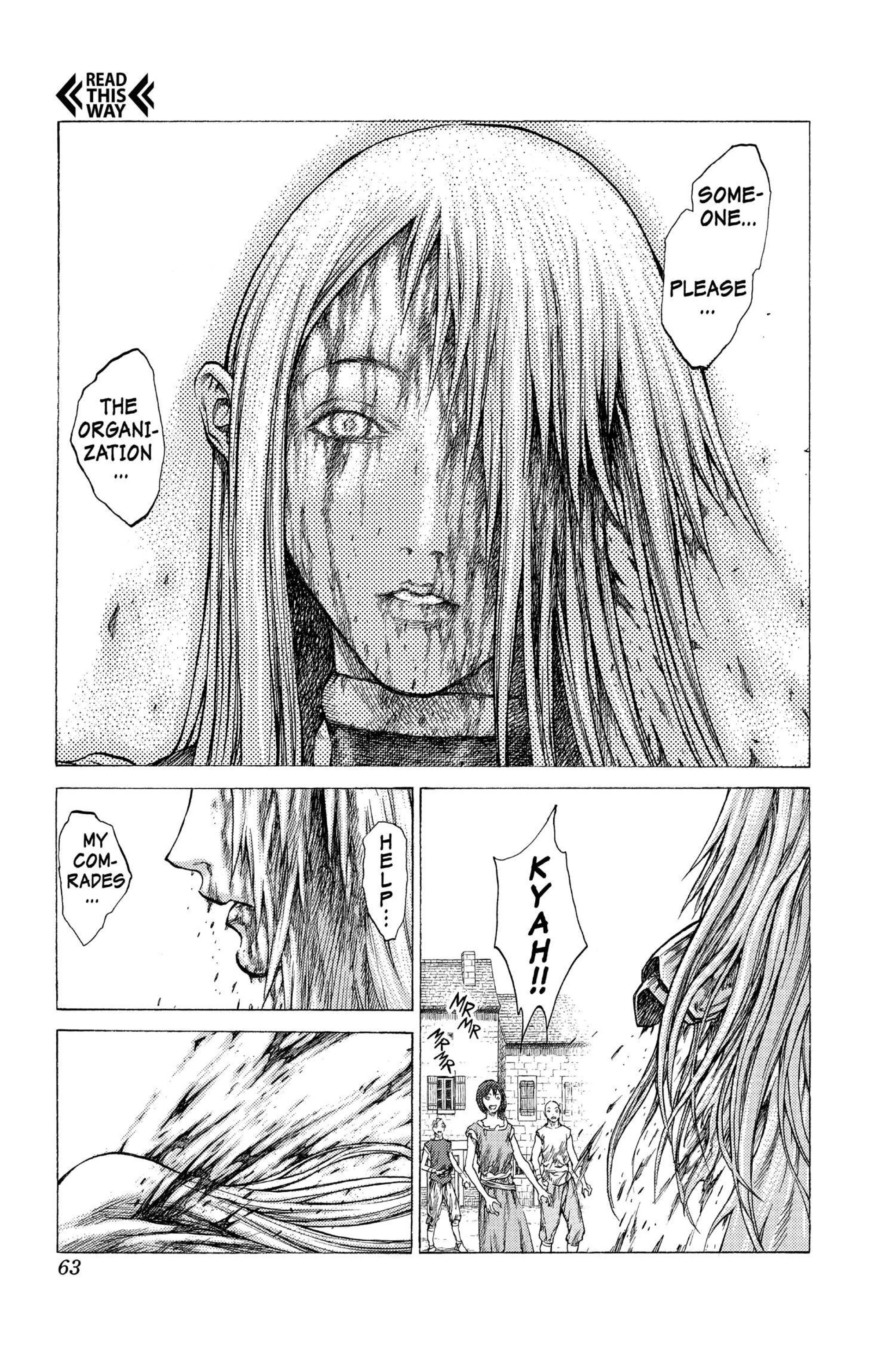 Read online Claymore comic -  Issue #8 - 60