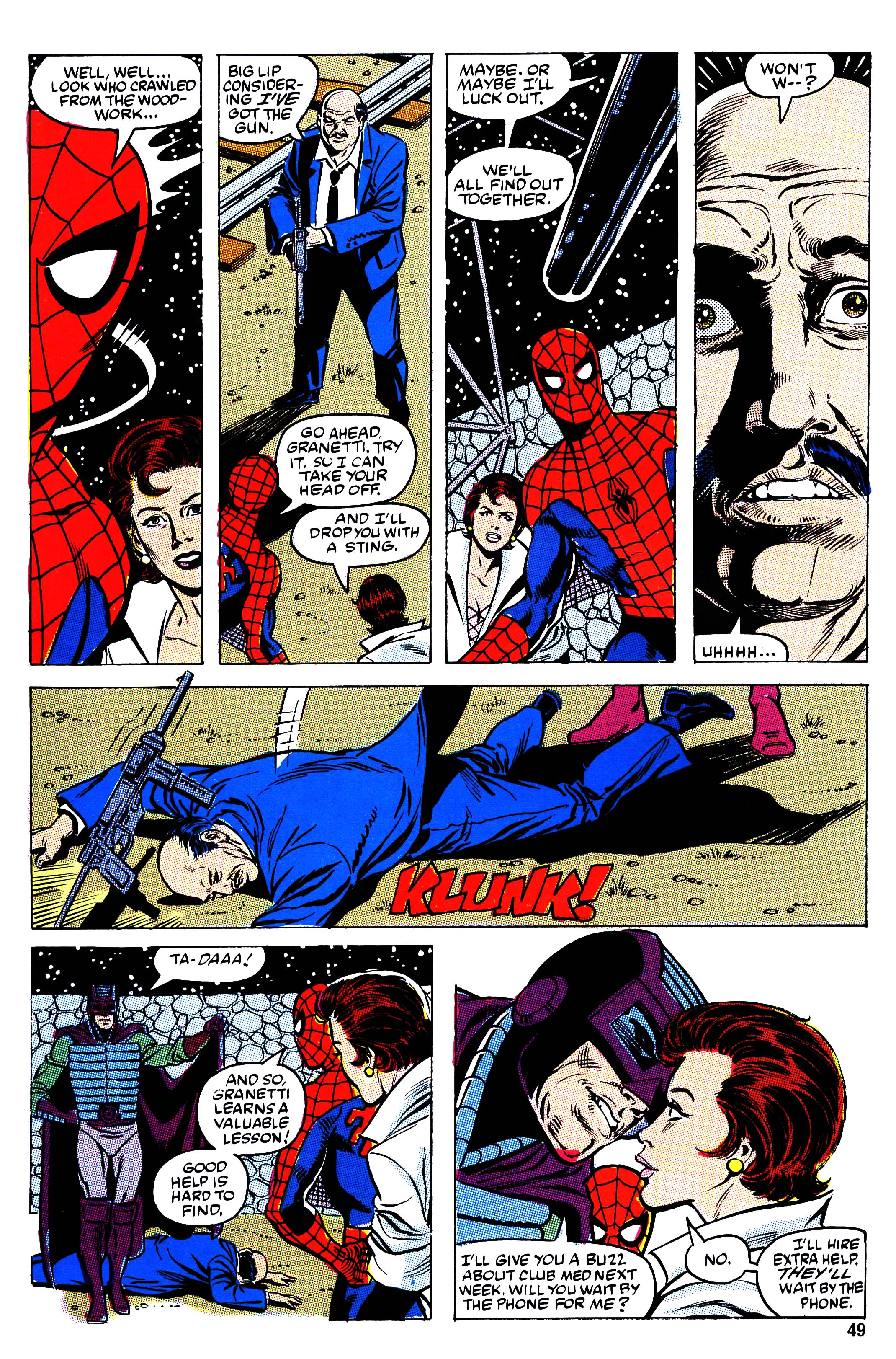 Read online Spider-Man Special comic -  Issue #1985W - 48
