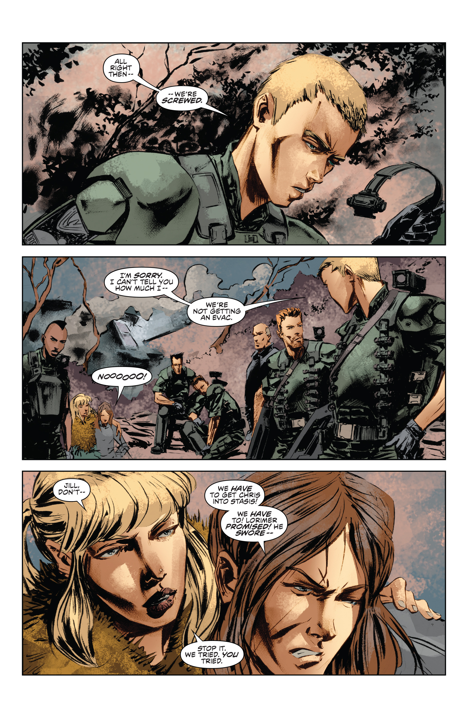 Read online Alien Vs. Predator: Life and Death comic -  Issue #1 - 12