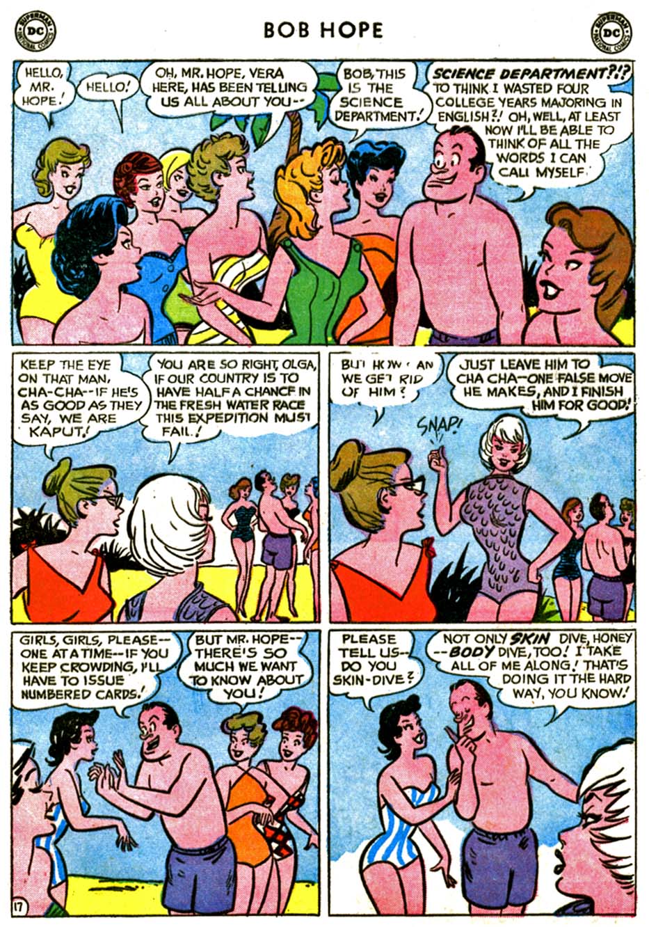 Read online The Adventures of Bob Hope comic -  Issue #72 - 21