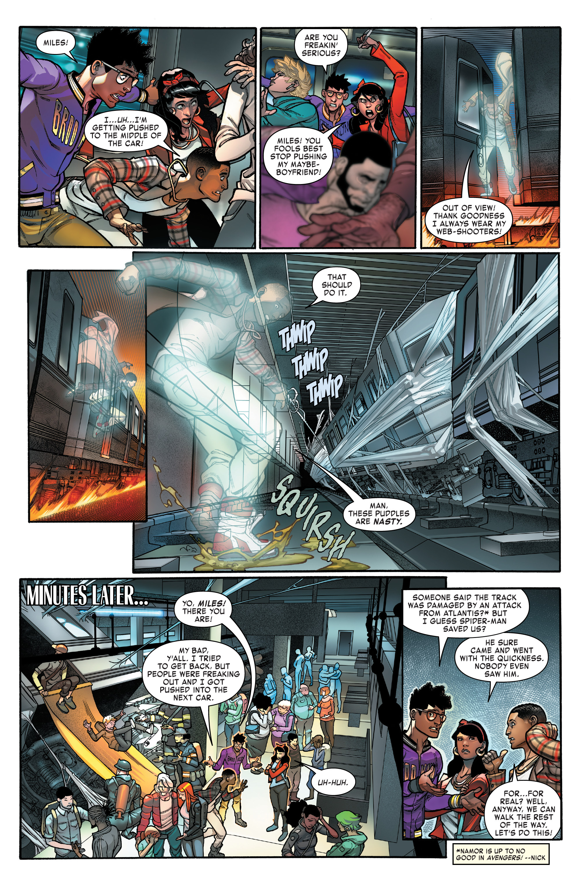 Read online Miles Morales: Spider-Man By Saladin Ahmed Omnibus comic -  Issue # TPB (Part 1) - 75