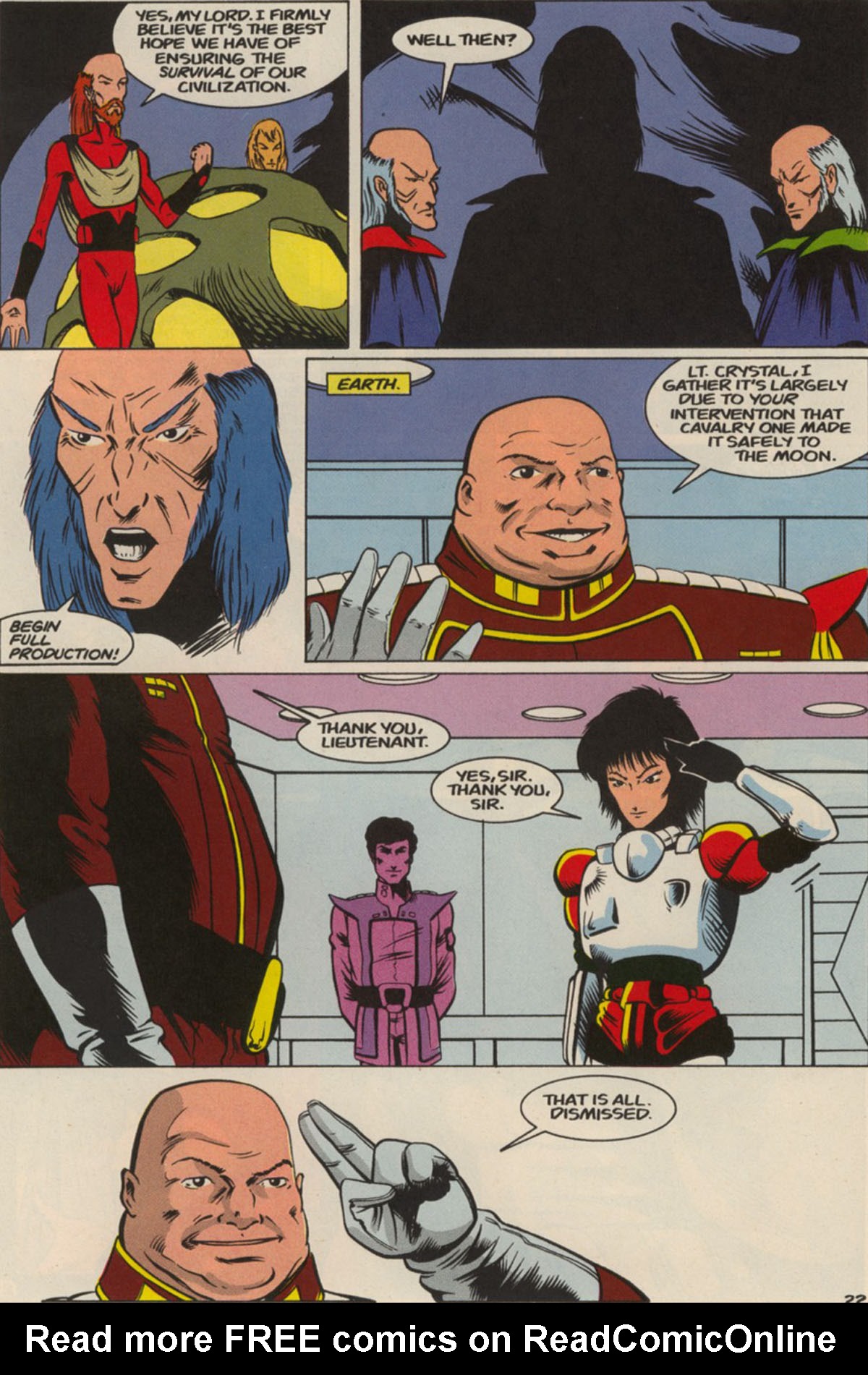 Read online Robotech Masters comic -  Issue #14 - 24