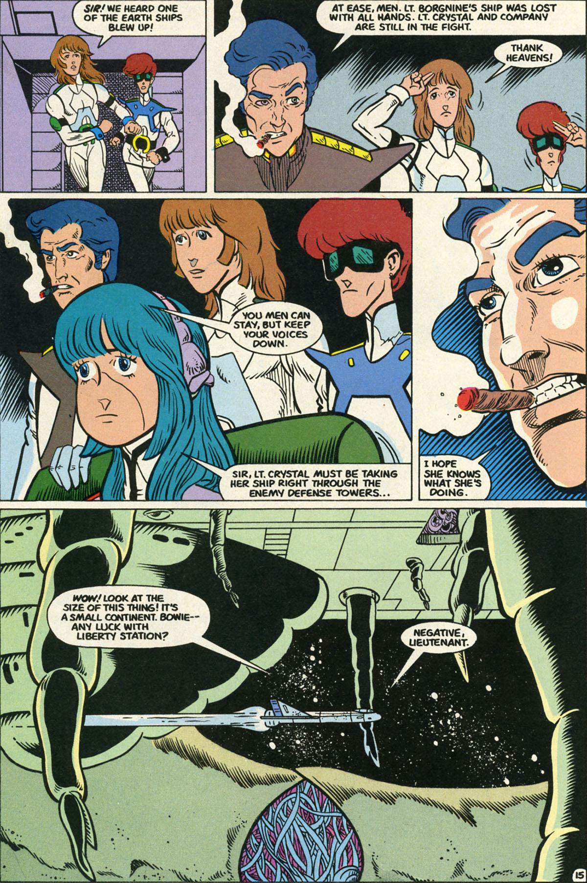 Read online Robotech Masters comic -  Issue #3 - 20