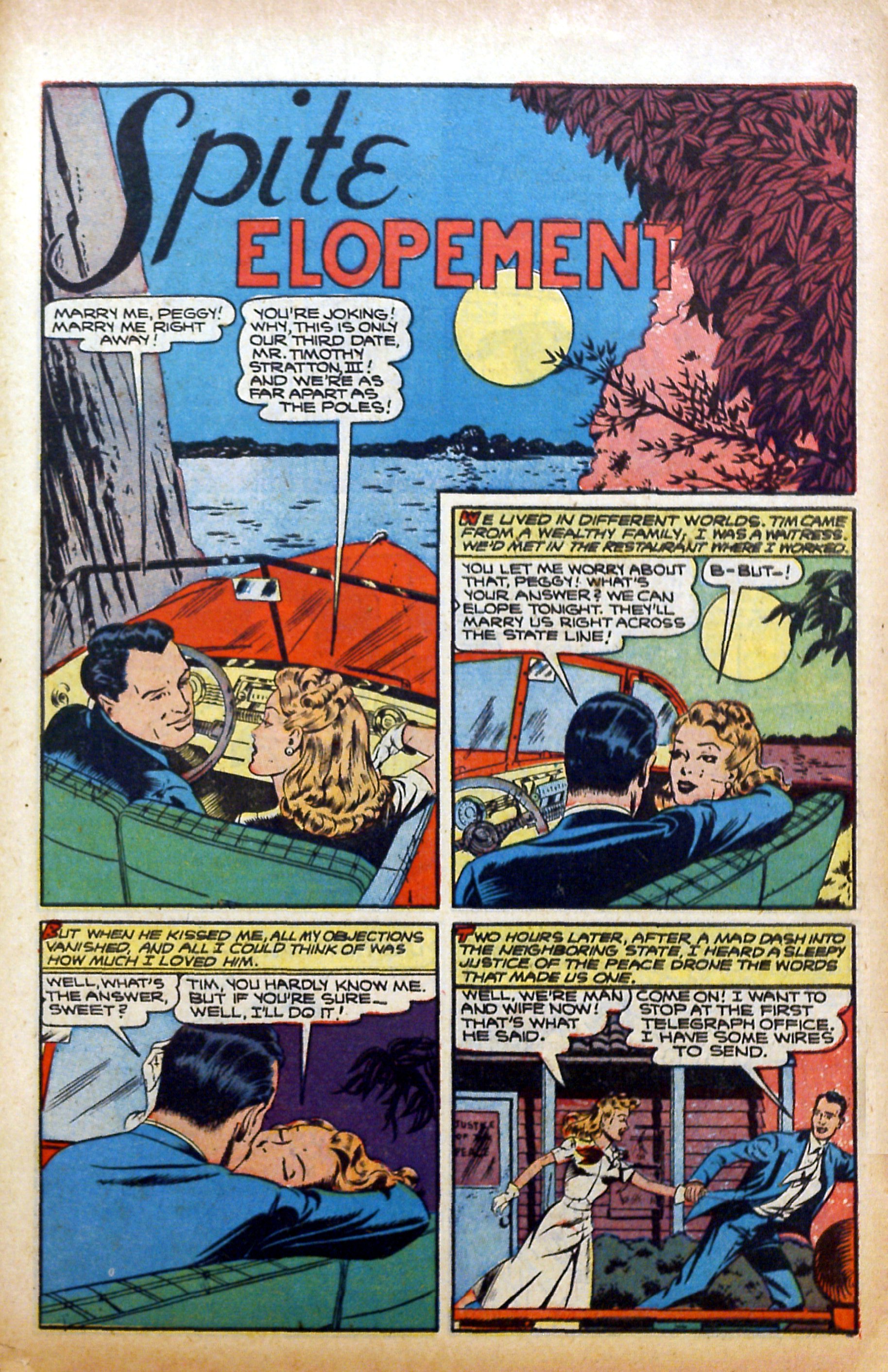 Read online Glamorous Romances comic -  Issue #70 - 27