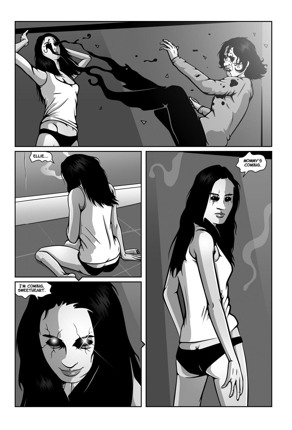 Read online Hollow Girl comic -  Issue #8 - 10