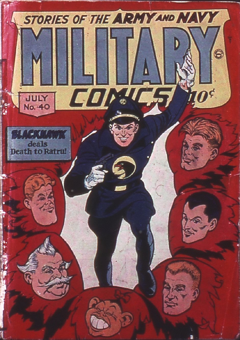 Read online Military Comics comic -  Issue #40 - 1