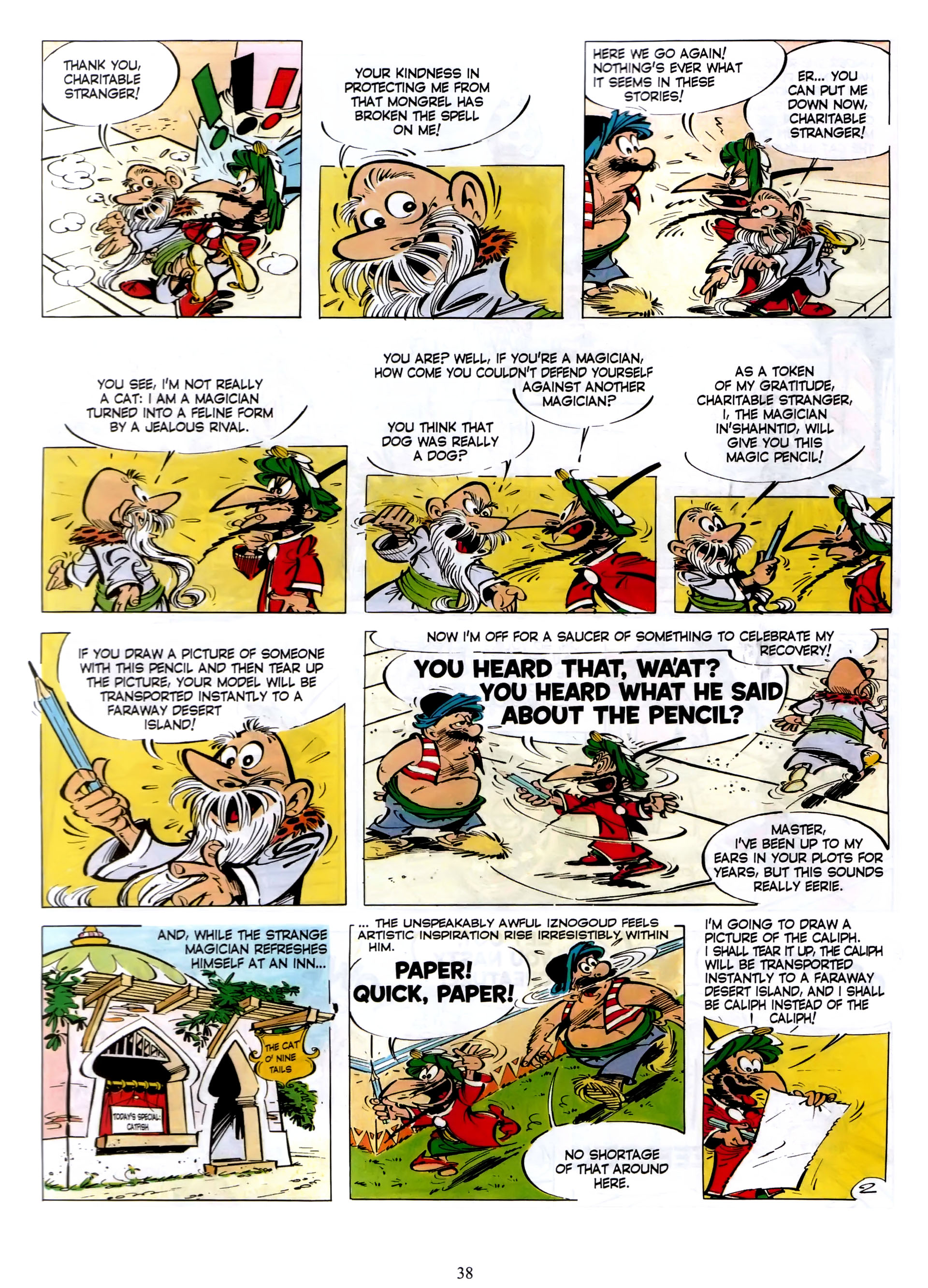 Read online Iznogoud comic -  Issue #8 - 36