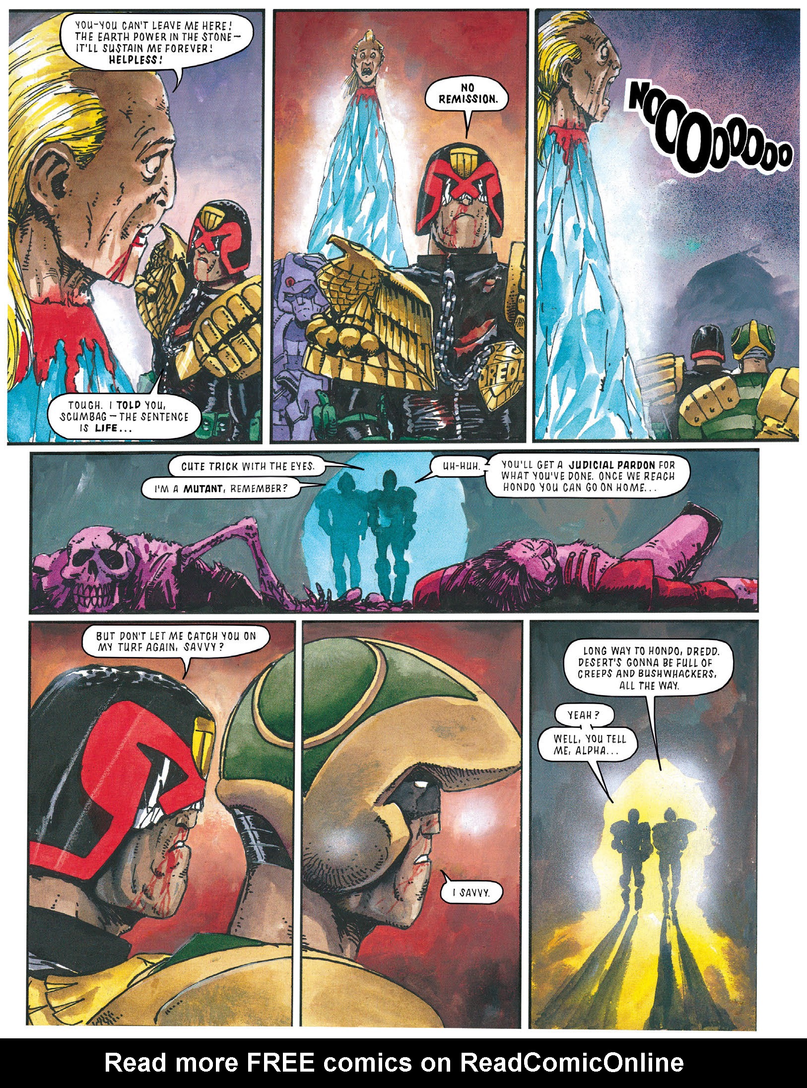 Read online Essential Judge Dredd: Judgement Day comic -  Issue # TPB - 153