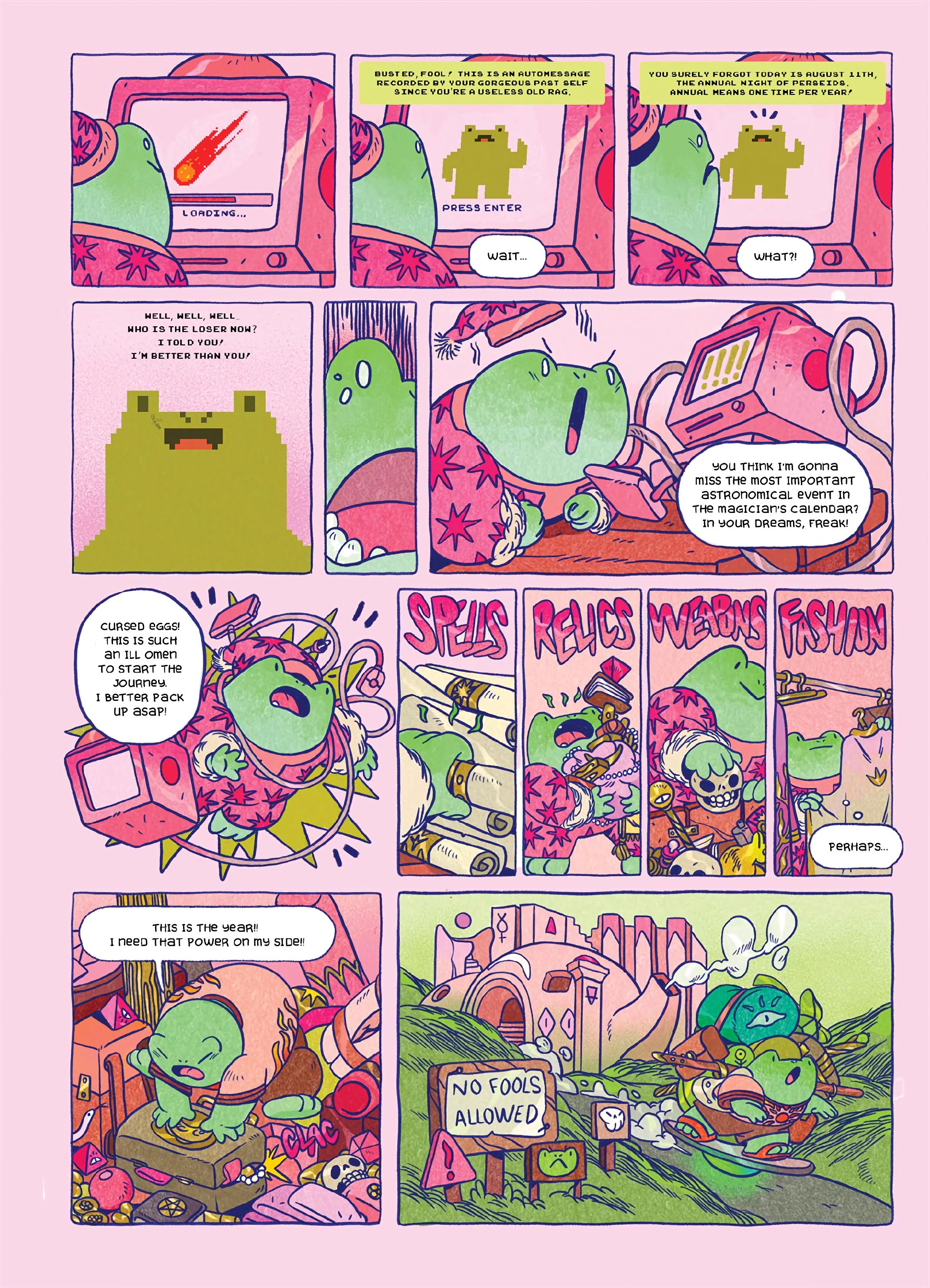 Read online Grog the Frog: The Book of Taurus comic -  Issue # TPB - 7