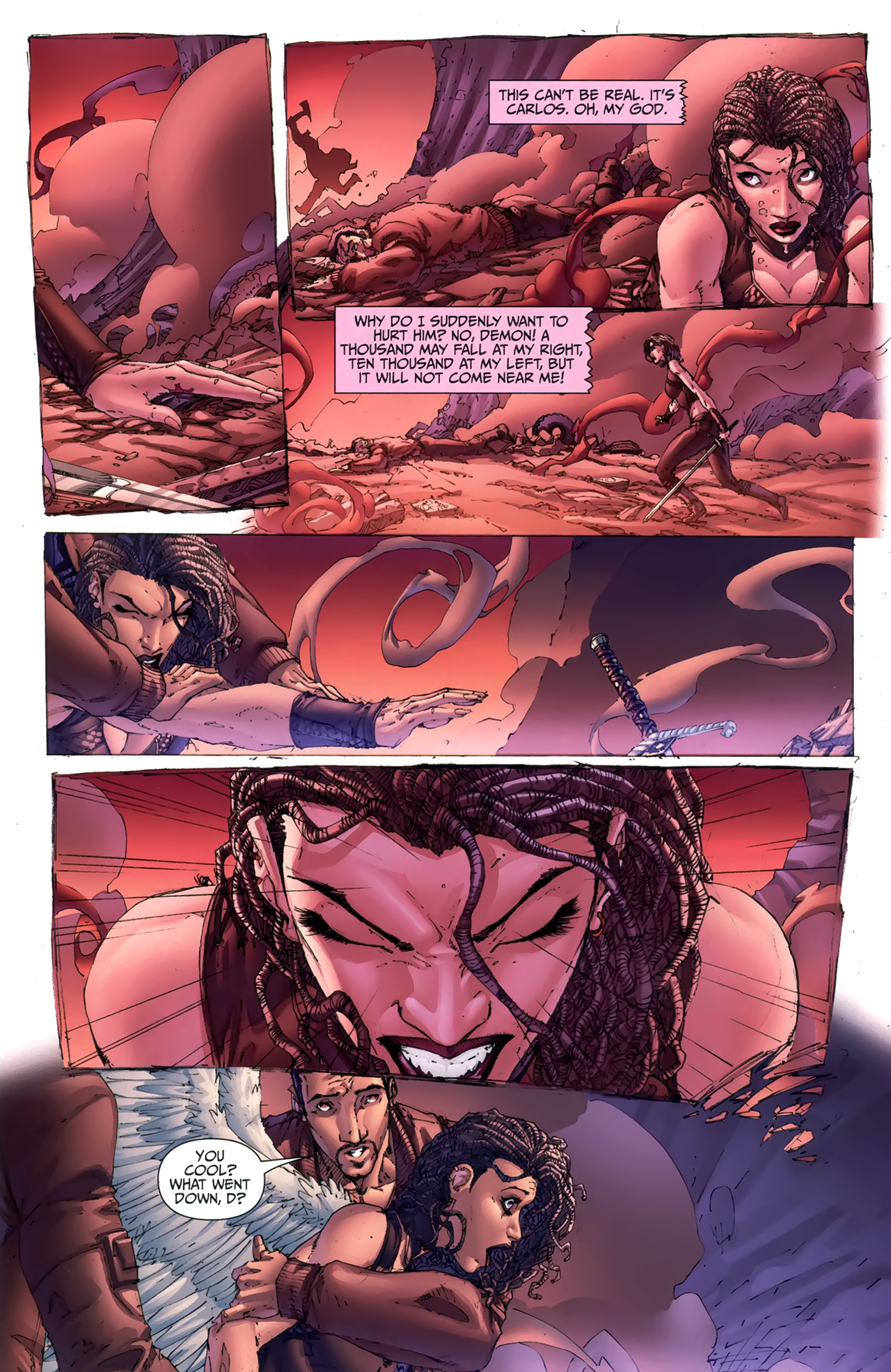 Read online L.A. Banks' Vampire Huntress: Dawn and Darkness comic -  Issue #1 - 18