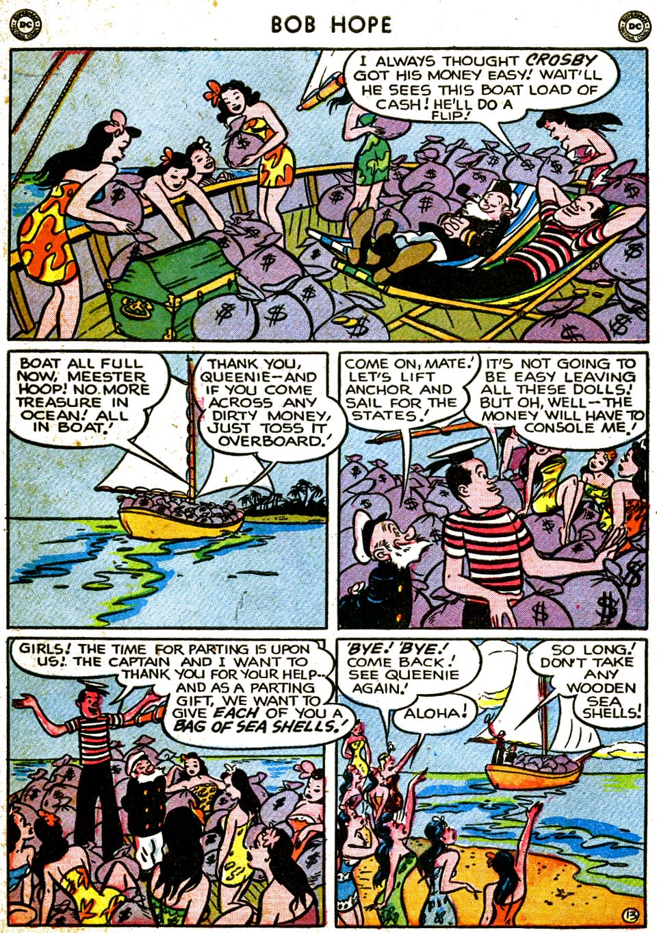 Read online The Adventures of Bob Hope comic -  Issue #2 - 45