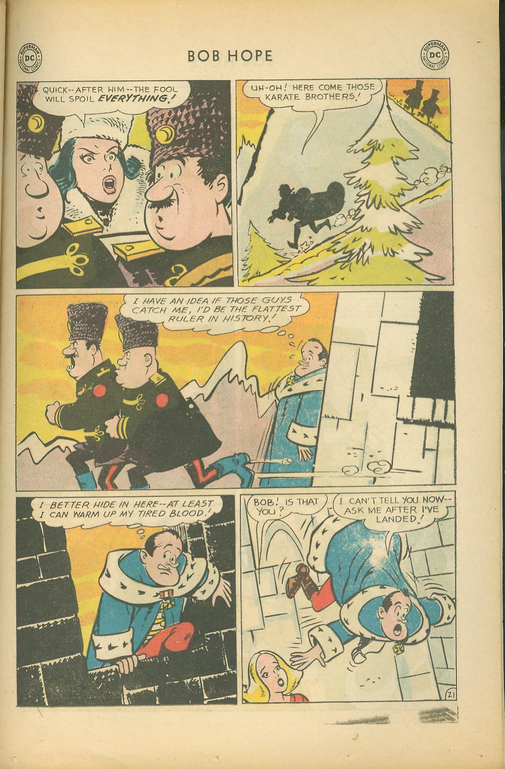 Read online The Adventures of Bob Hope comic -  Issue #80 - 27