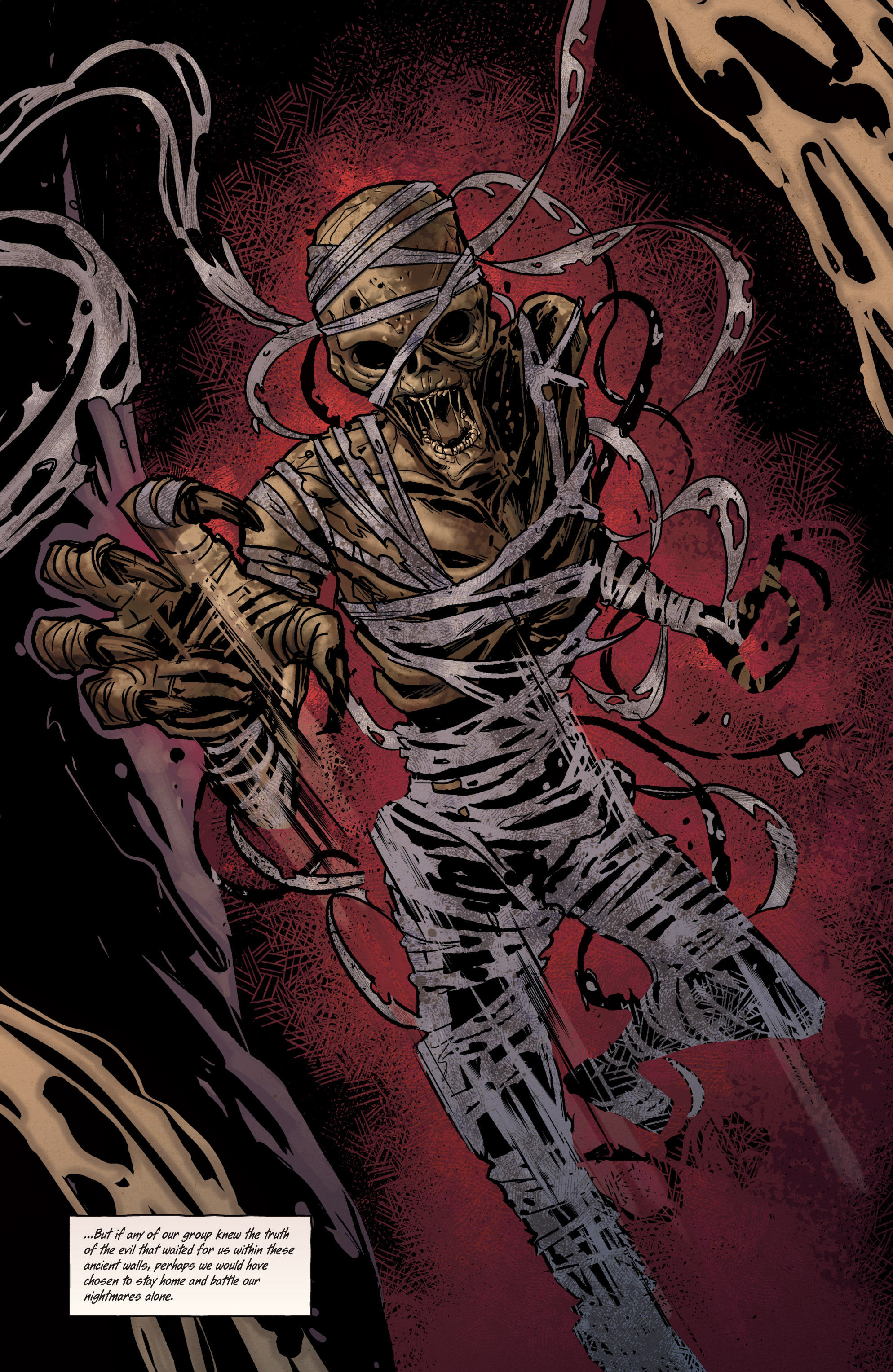 Read online Van Helsing vs The Mummy of Amun-Ra comic -  Issue #1 - 23