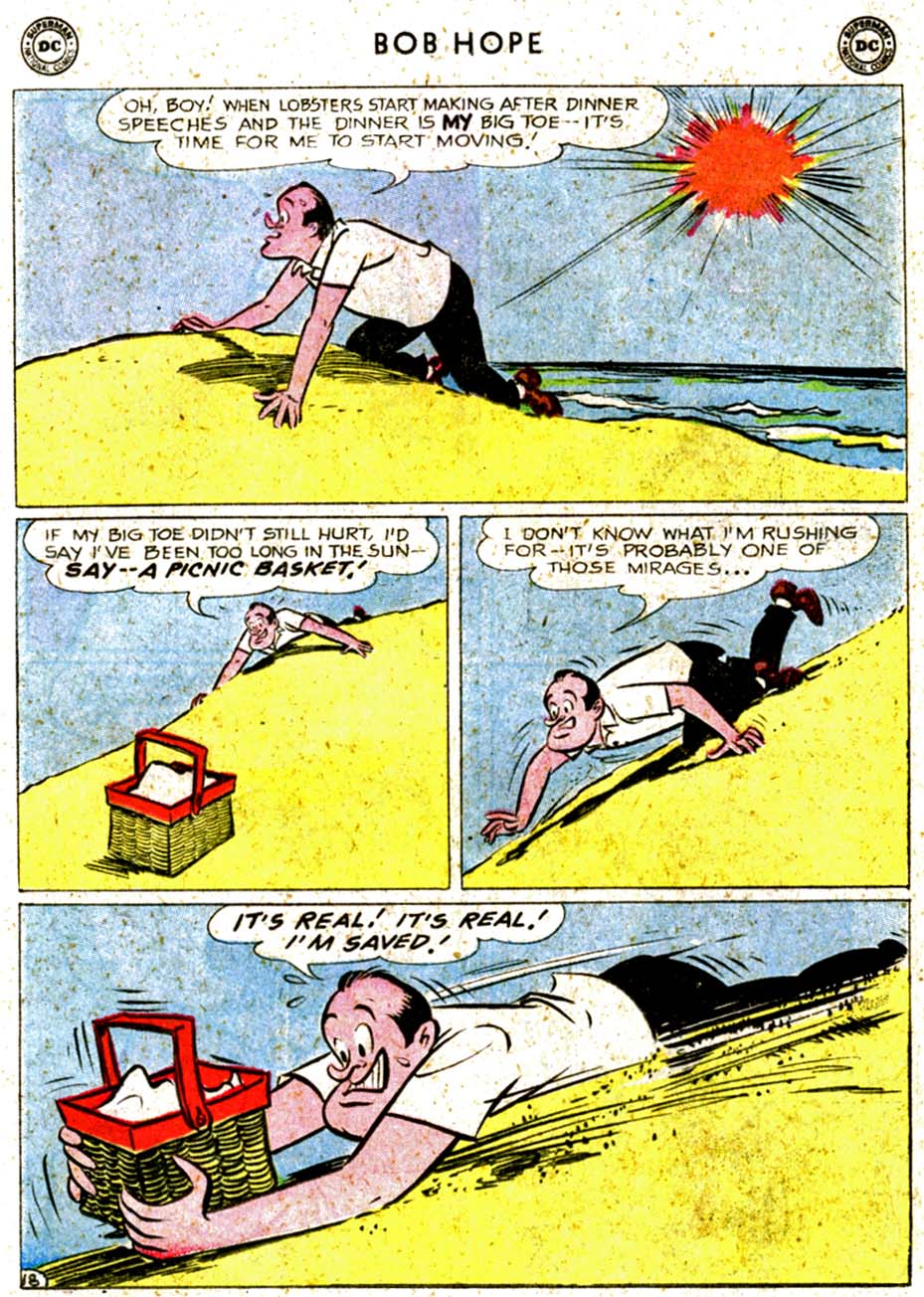 Read online The Adventures of Bob Hope comic -  Issue #75 - 25