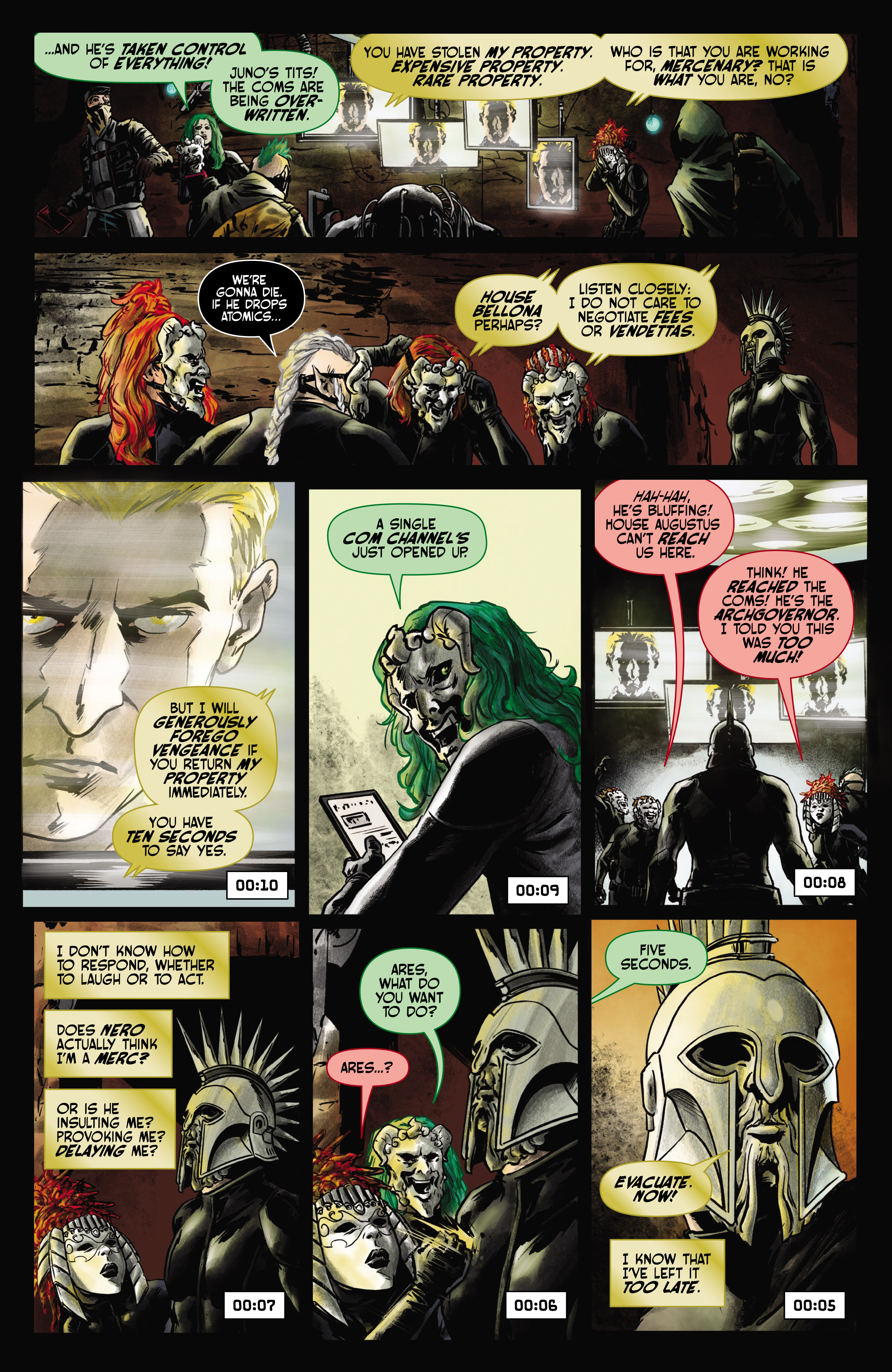 Read online Pierce Brown's Red Rising: Sons of Ares: Forbidden Song comic -  Issue # TPB - 41