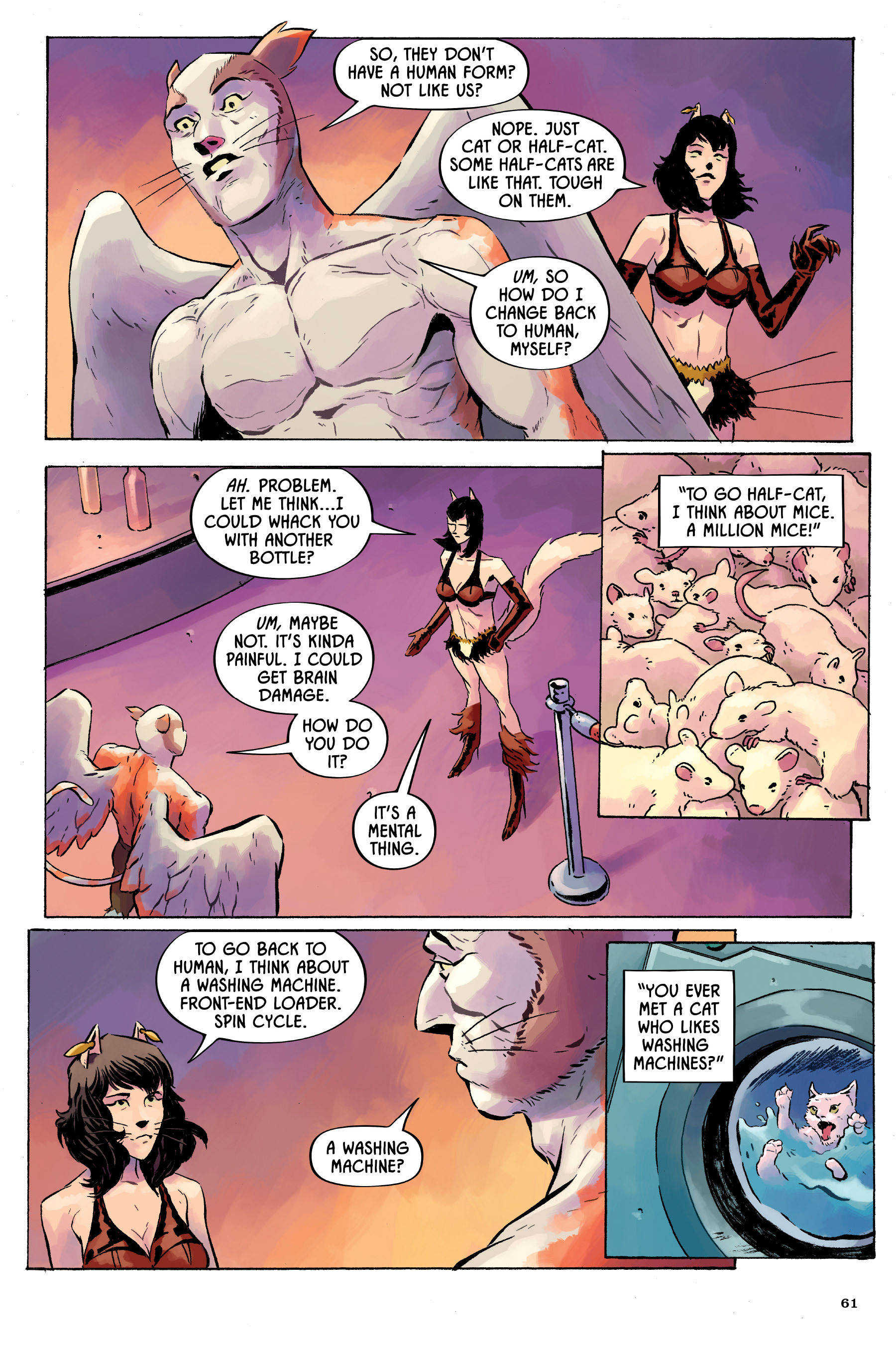 Read online Angel Catbird comic -  Issue # TPB 1 - 63
