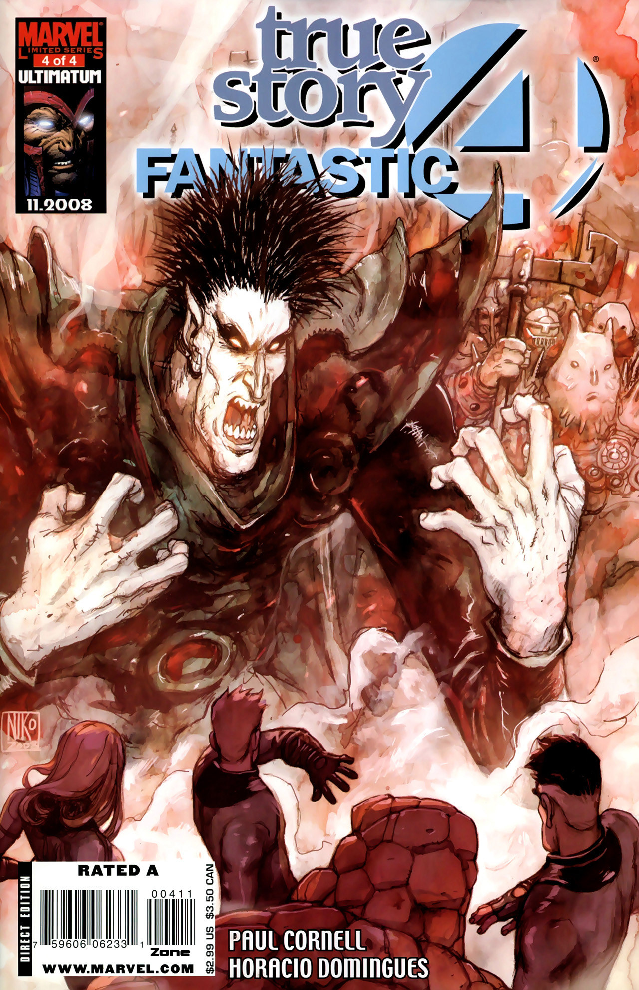 Read online Fantastic Four: True Story comic -  Issue #4 - 1