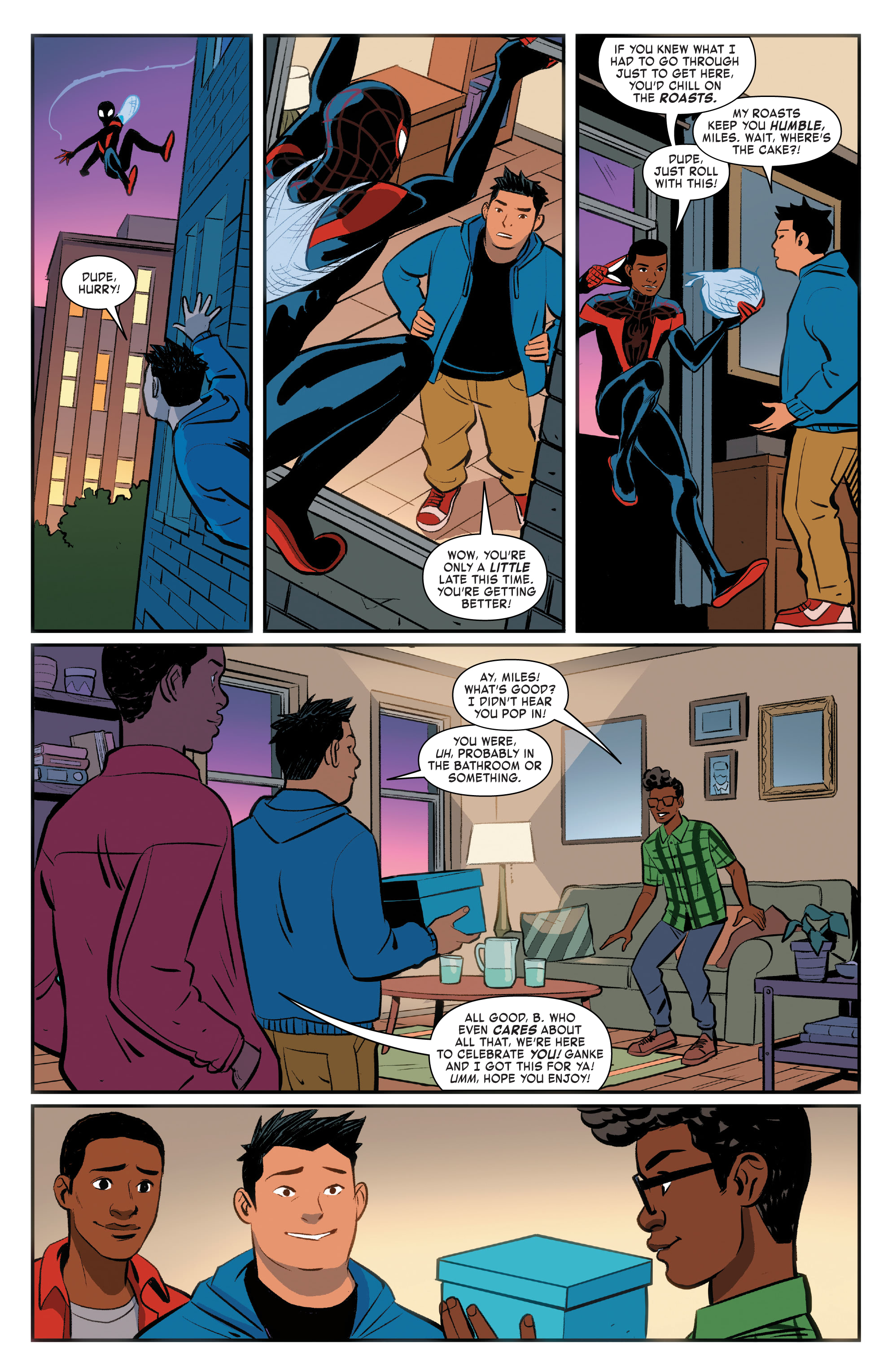 Read online Miles Morales: Spider-Man By Saladin Ahmed Omnibus comic -  Issue # TPB (Part 7) - 32