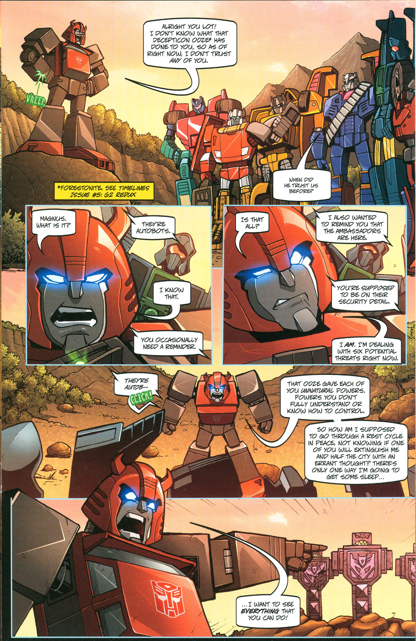 Read online Transformers: Collectors' Club comic -  Issue #44 - 7