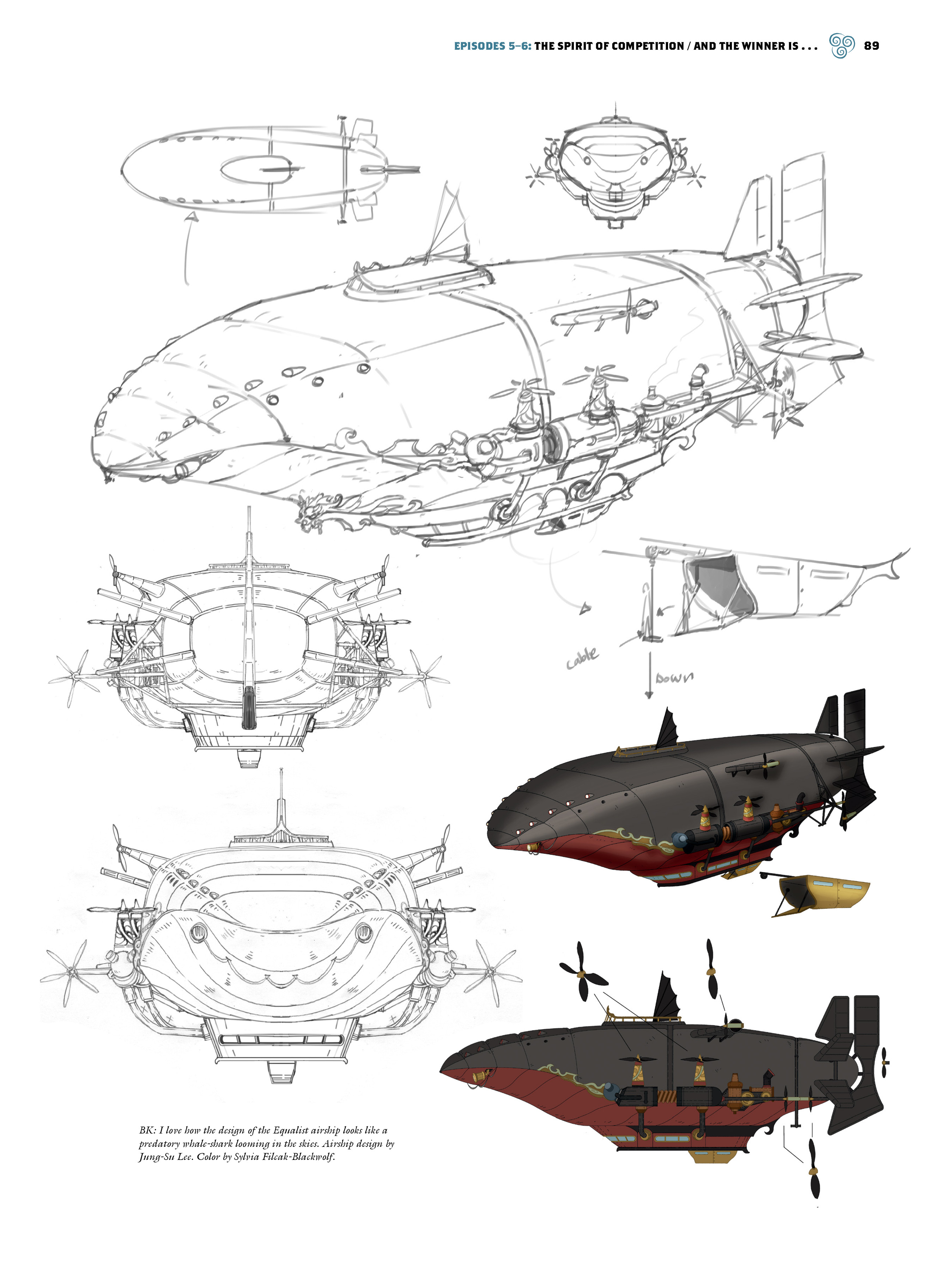 Read online The Legend of Korra: The Art of the Animated Series comic -  Issue # TPB 1 - 82