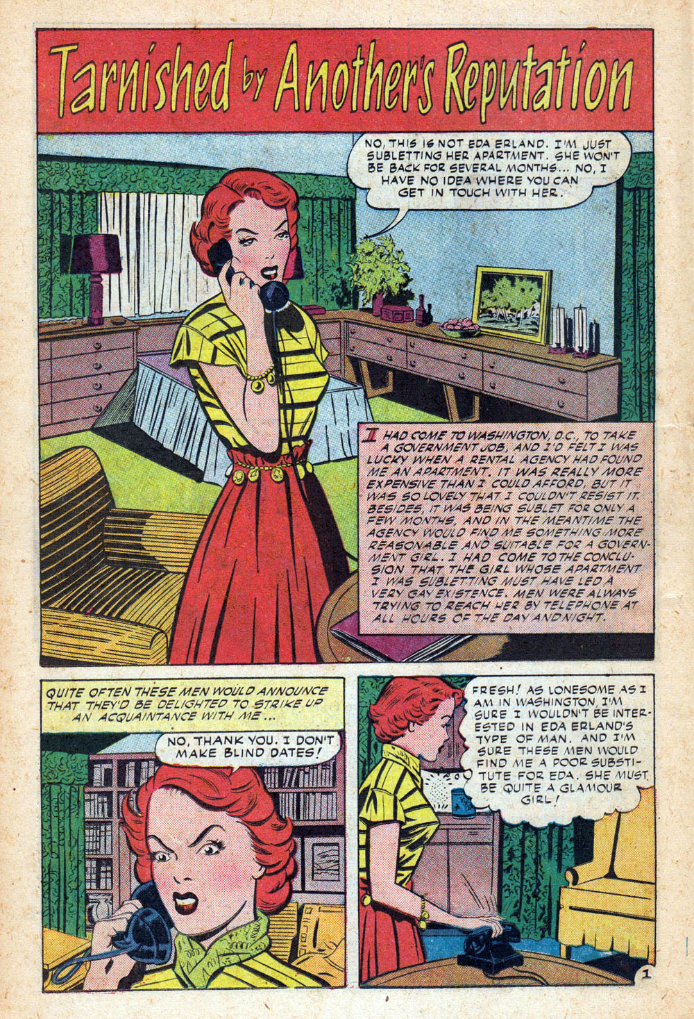 Read online Glamorous Romances comic -  Issue #51 - 18
