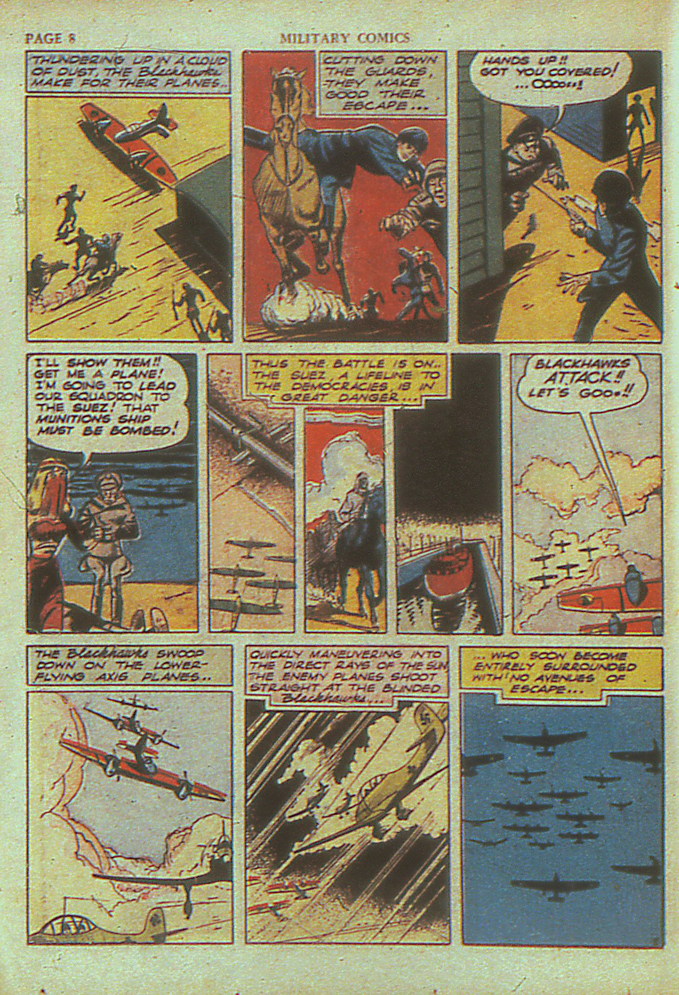 Read online Military Comics comic -  Issue #4 - 10