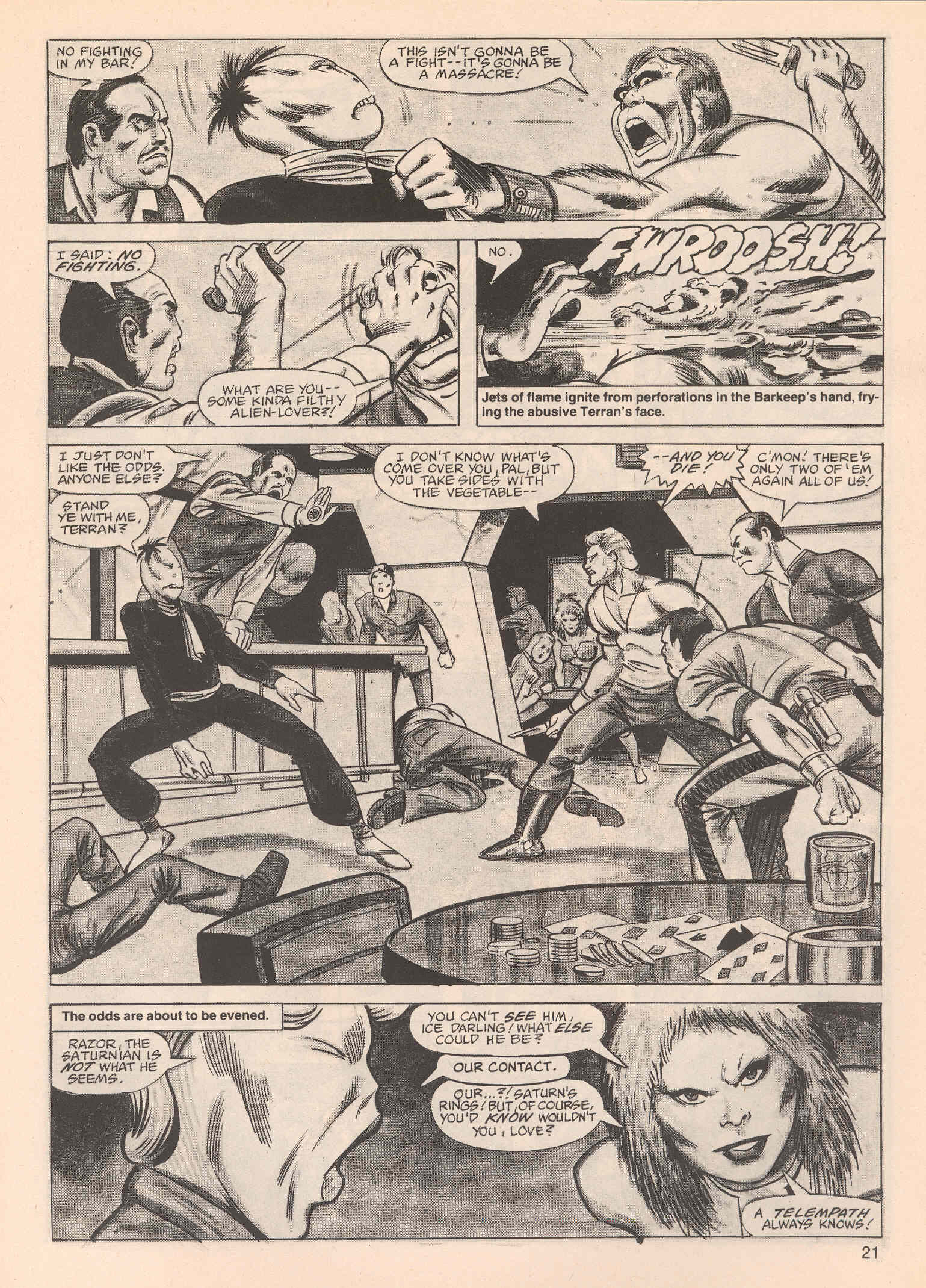 Read online Bizarre Adventures comic -  Issue #30 - 21