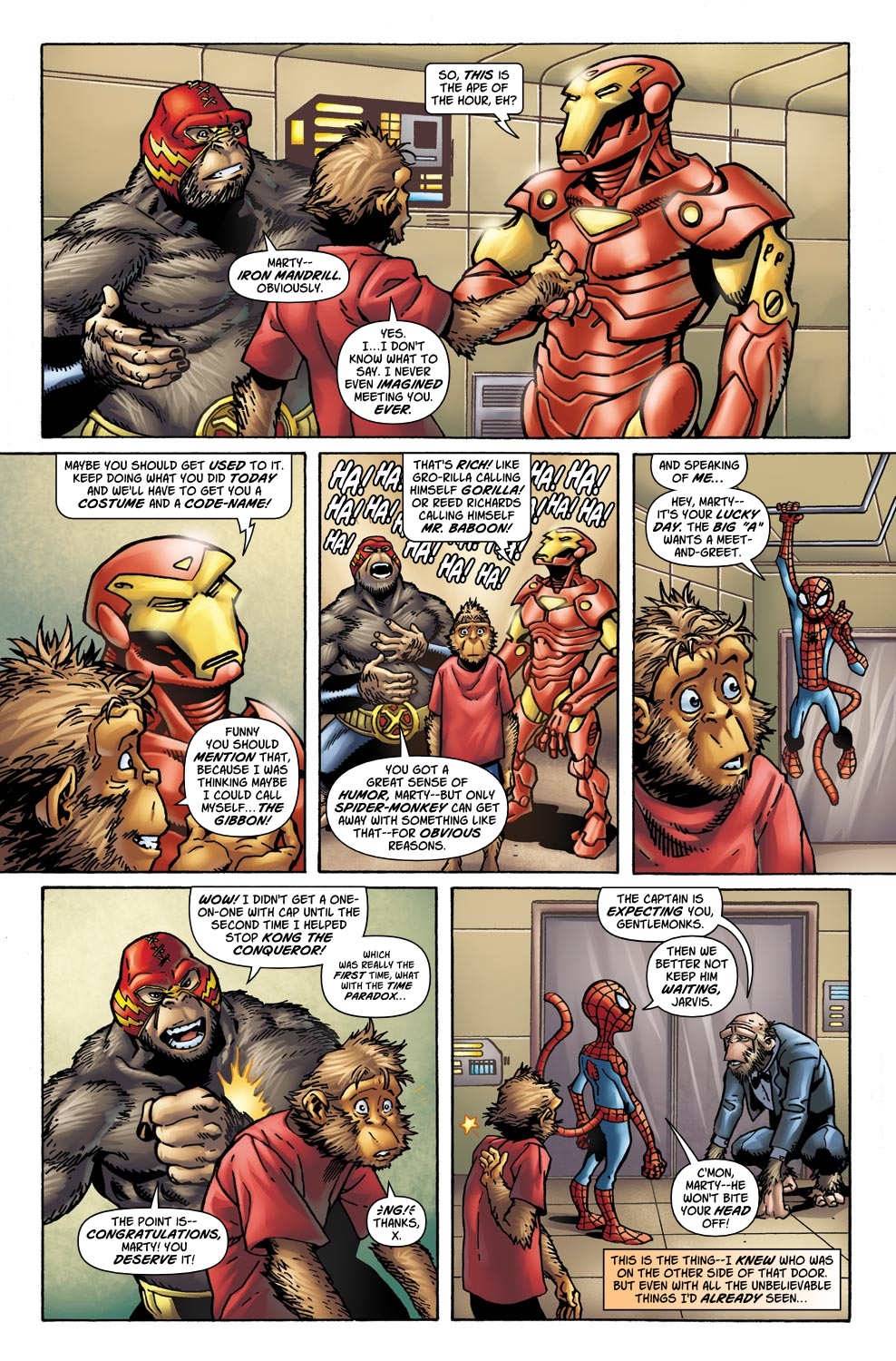 Read online Marvel Apes comic -  Issue #1 - 19