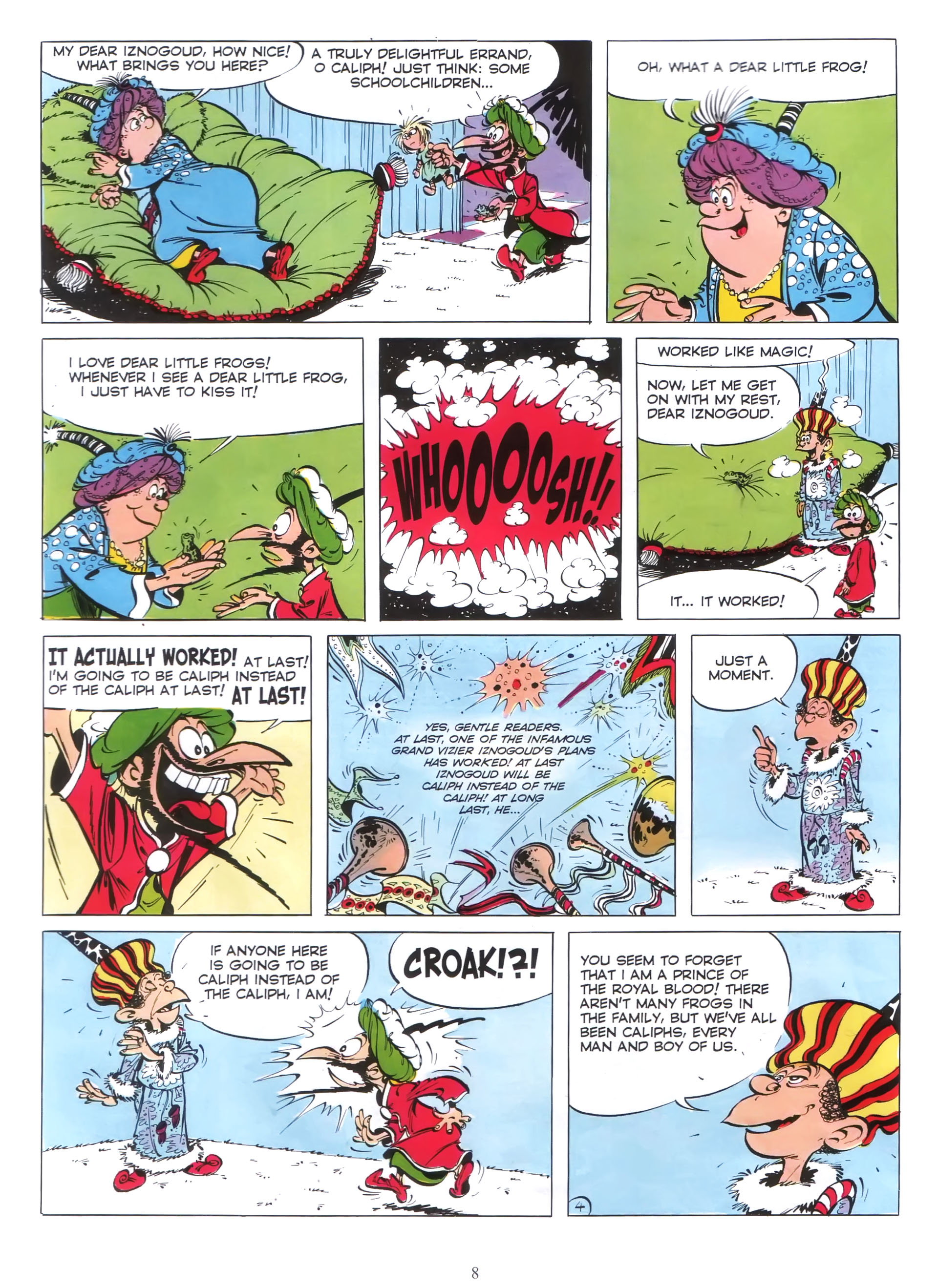 Read online Iznogoud comic -  Issue #1 - 6