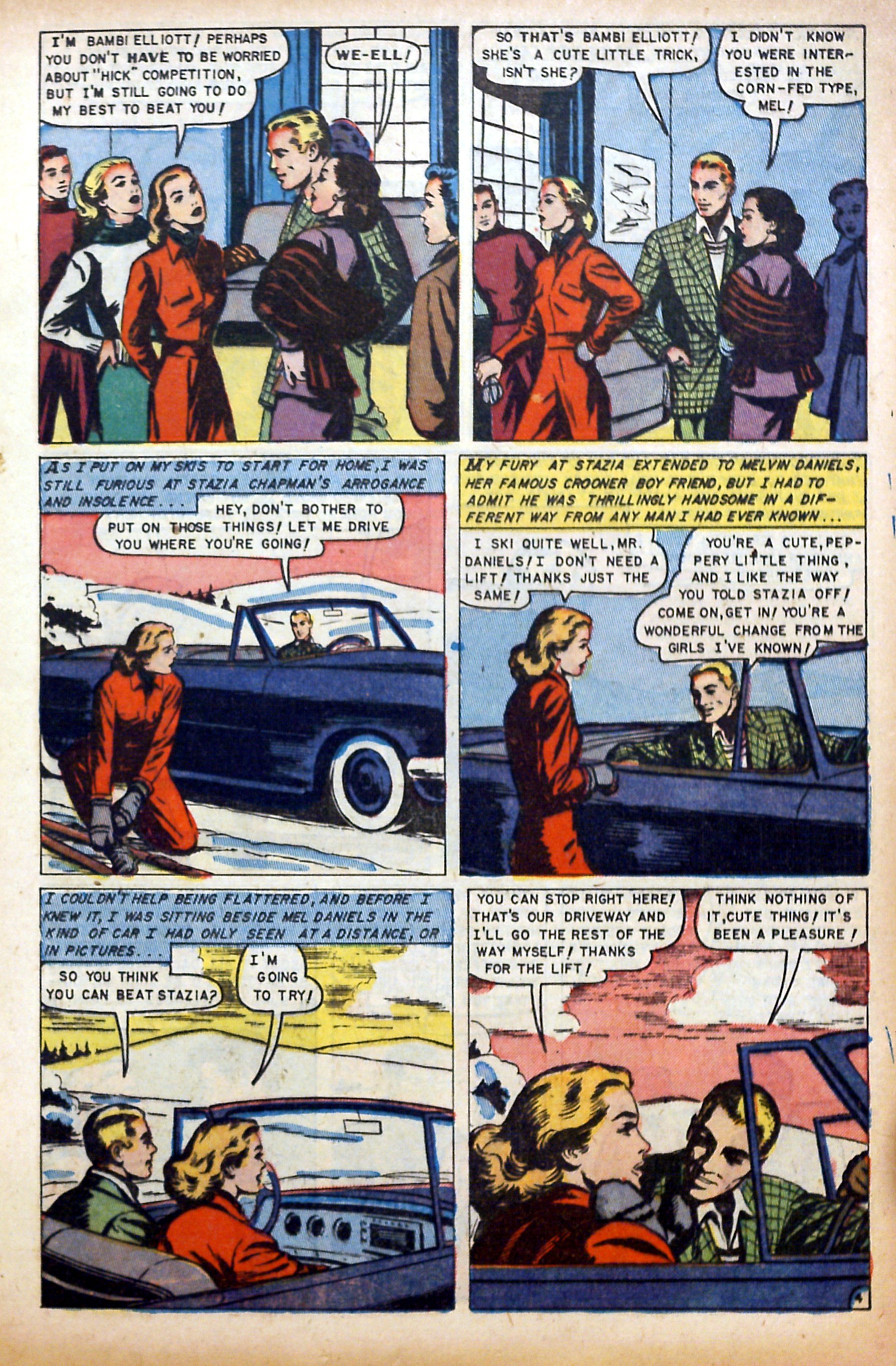 Read online Glamorous Romances comic -  Issue #64 - 13