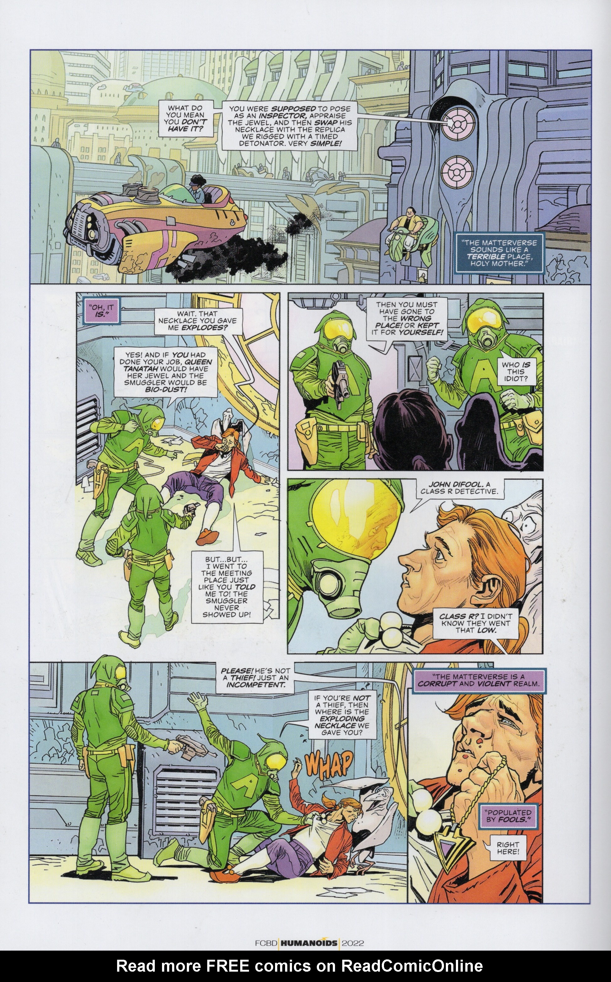 Read online Free Comic Book Day 2022 comic -  Issue # Humanoids The Incal Universe - 14