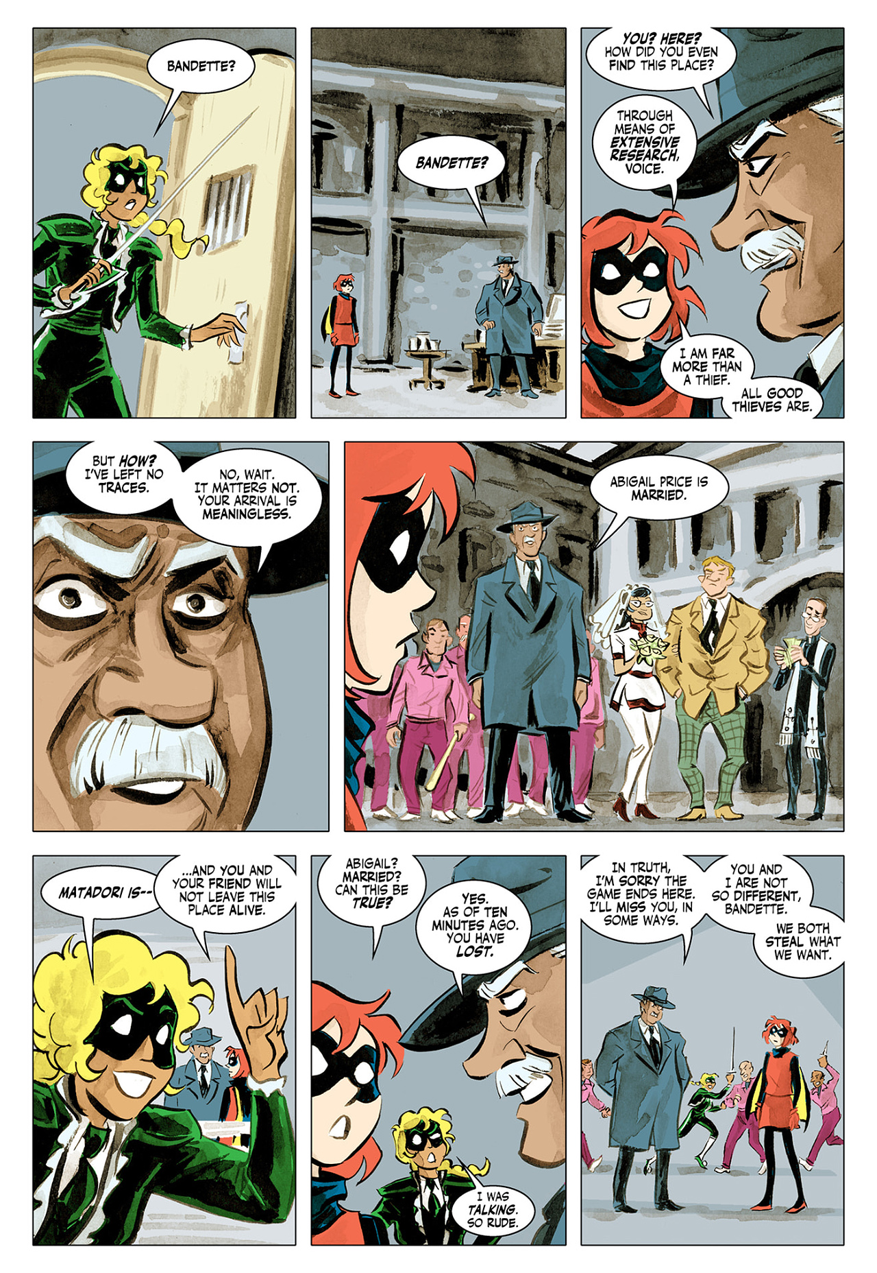Read online Bandette (2012) comic -  Issue #22 - 7