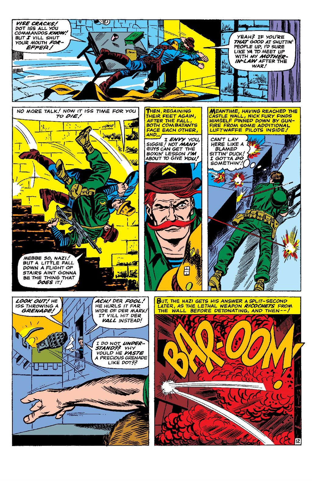 Read online Sgt. Fury Epic Collection: The Howling Commandos comic -  Issue #Sgt. Fury Epic Collection Berlin Breakout (Part 1) - 17