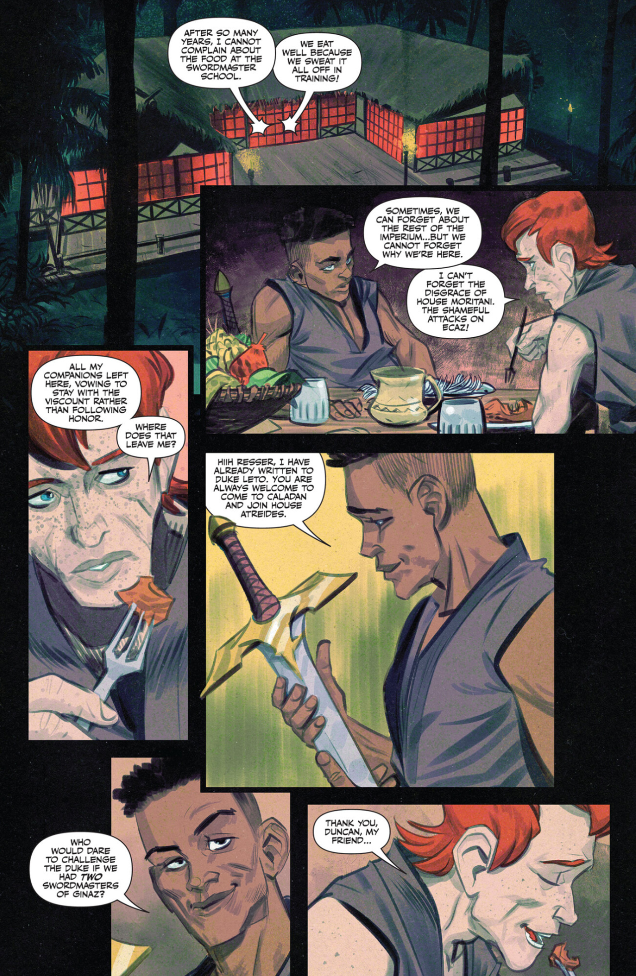 Read online Dune: House Harkonnen comic -  Issue #7 - 12