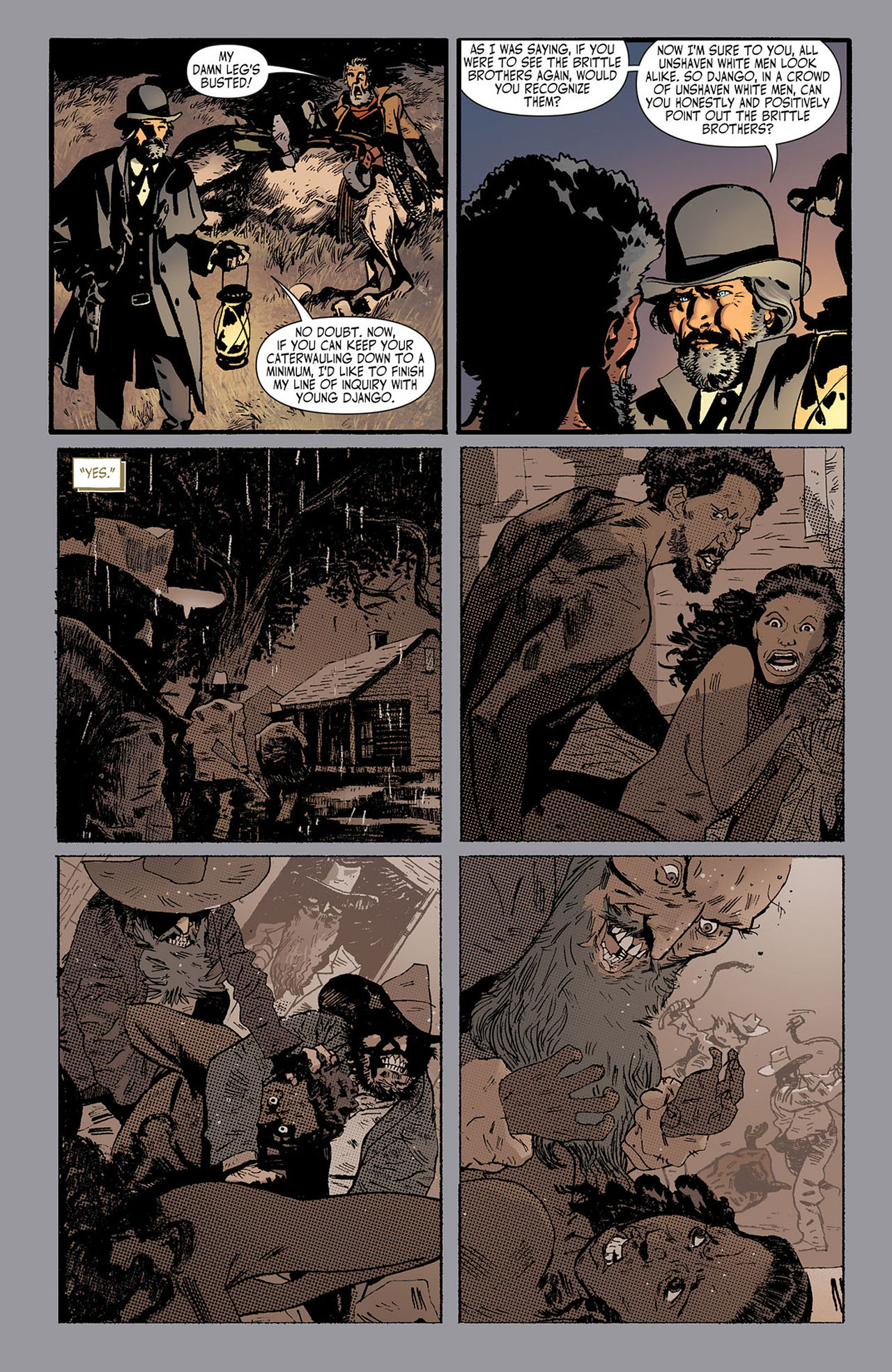 Read online Django Unchained comic -  Issue #1 - 8