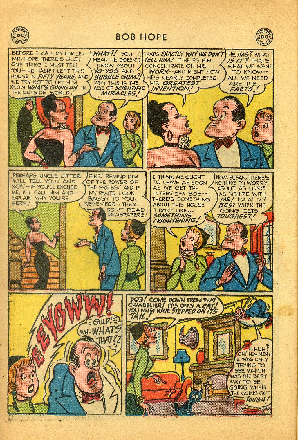 Read online The Adventures of Bob Hope comic -  Issue #28 - 16