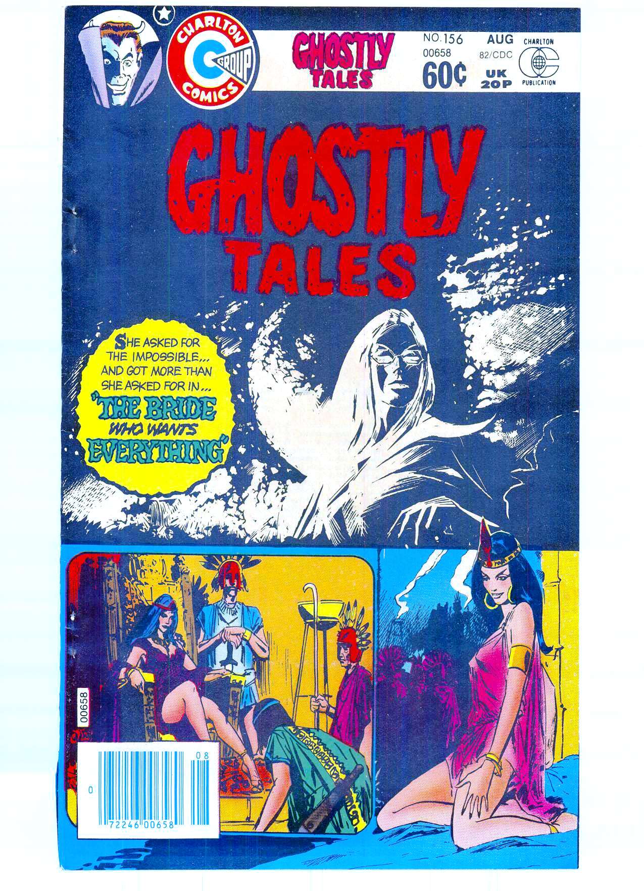 Read online Ghostly Tales comic -  Issue #156 - 1
