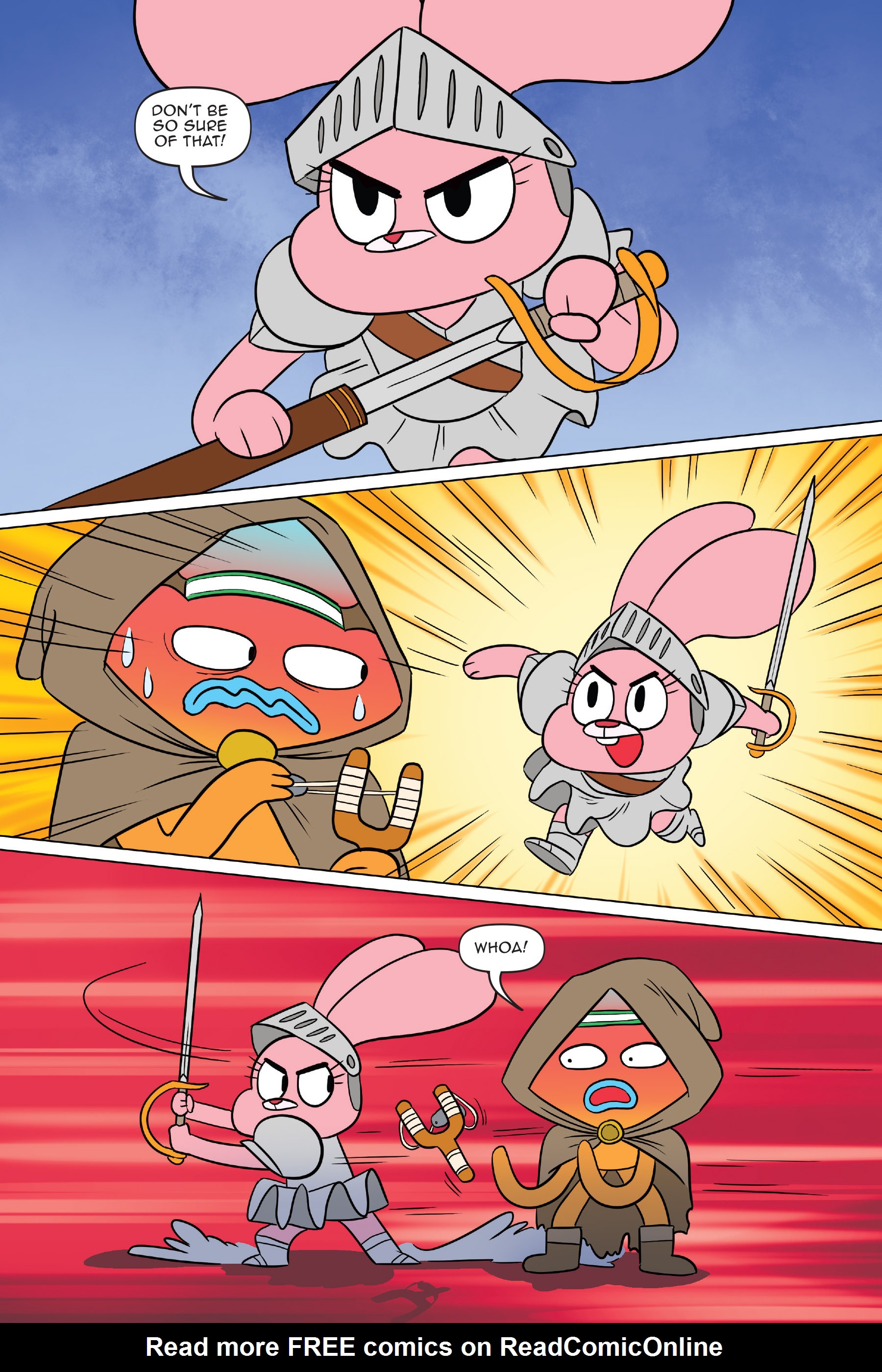 Read online The Amazing World of Gumball: Fairy Tale Trouble comic -  Issue # Full - 57