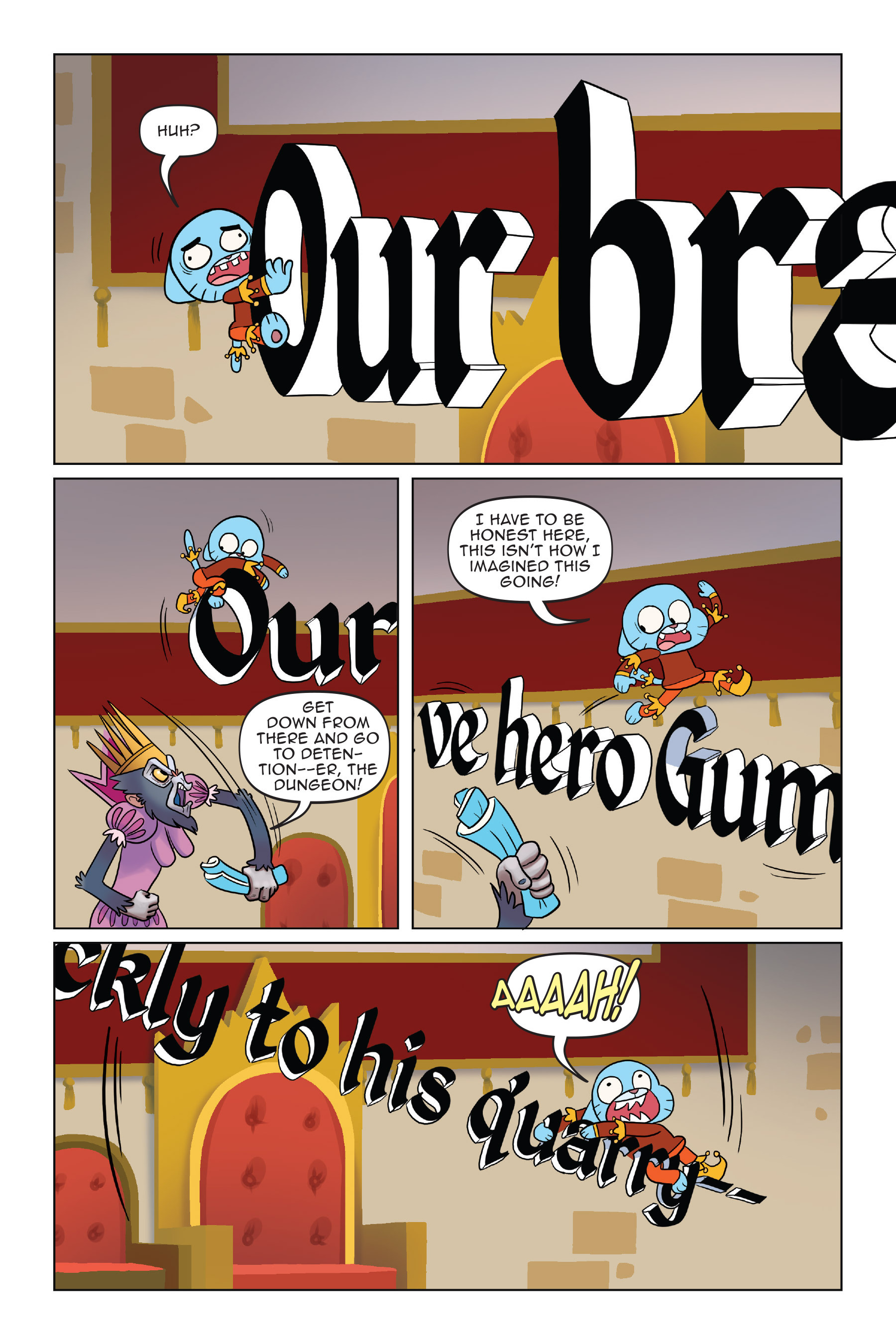 Read online The Amazing World of Gumball: Fairy Tale Trouble comic -  Issue # Full - 127