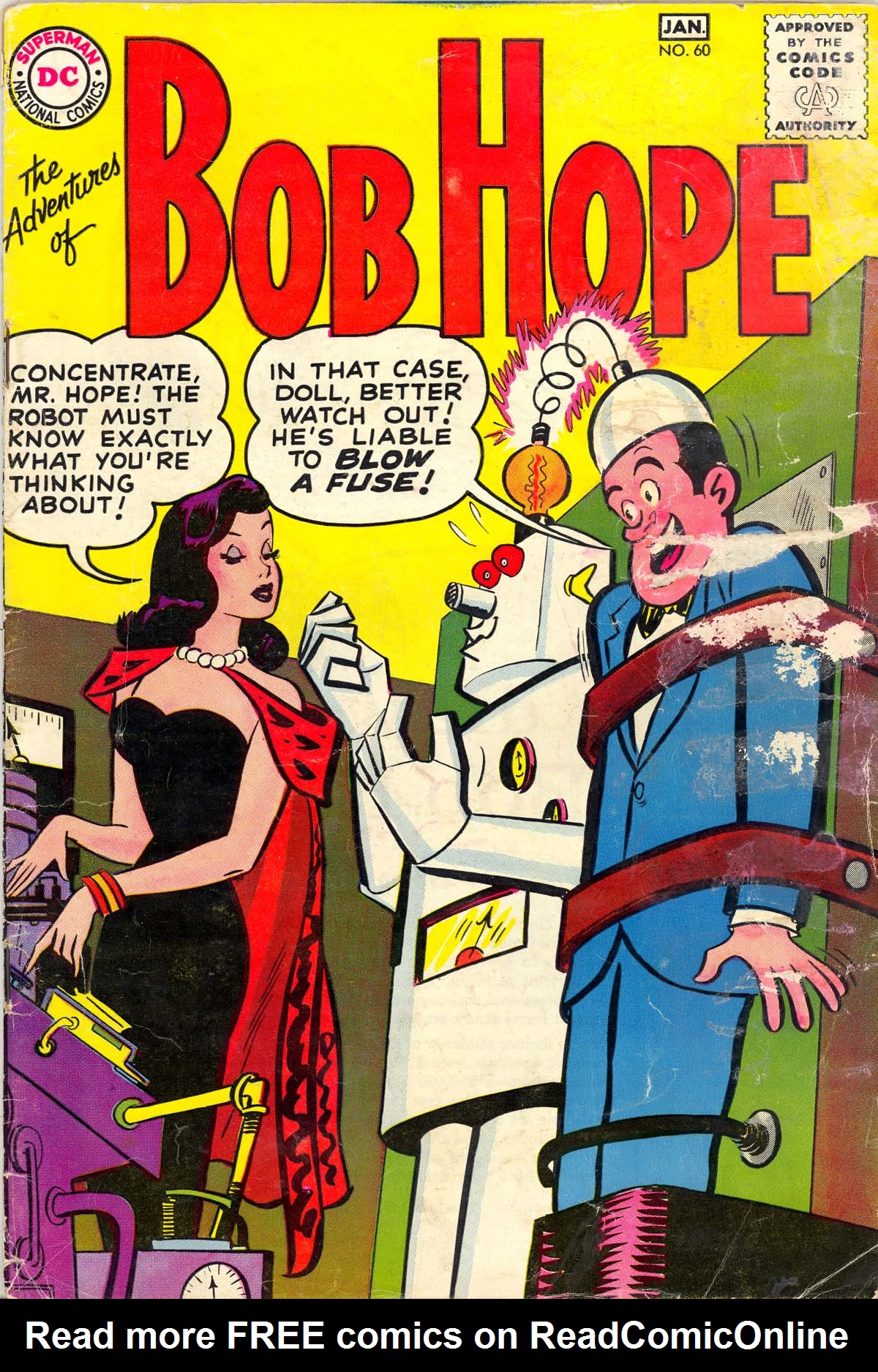 Read online The Adventures of Bob Hope comic -  Issue #60 - 1