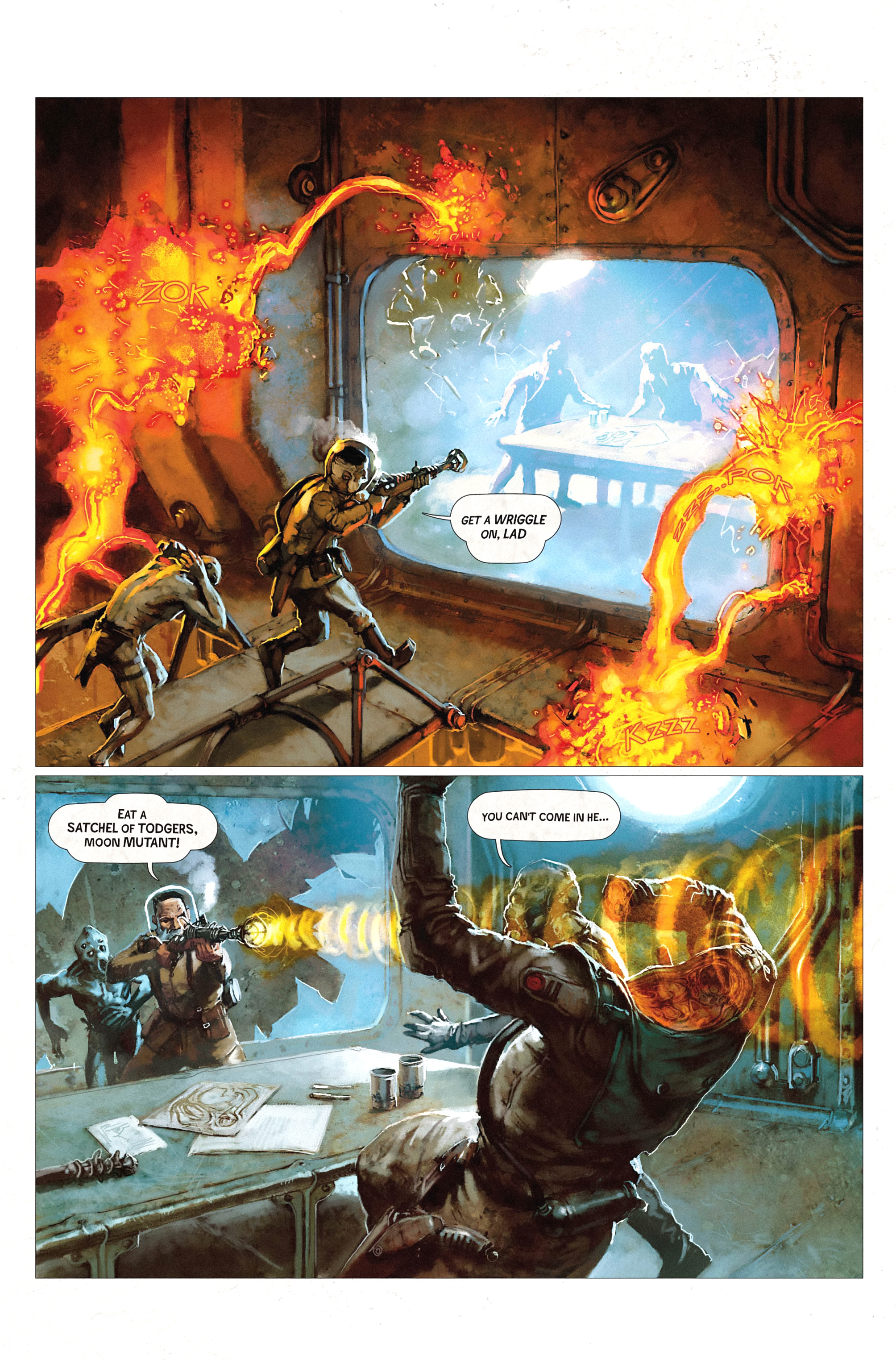 Read online Dr. Grordbort Onslaught comic -  Issue # TPB - 140