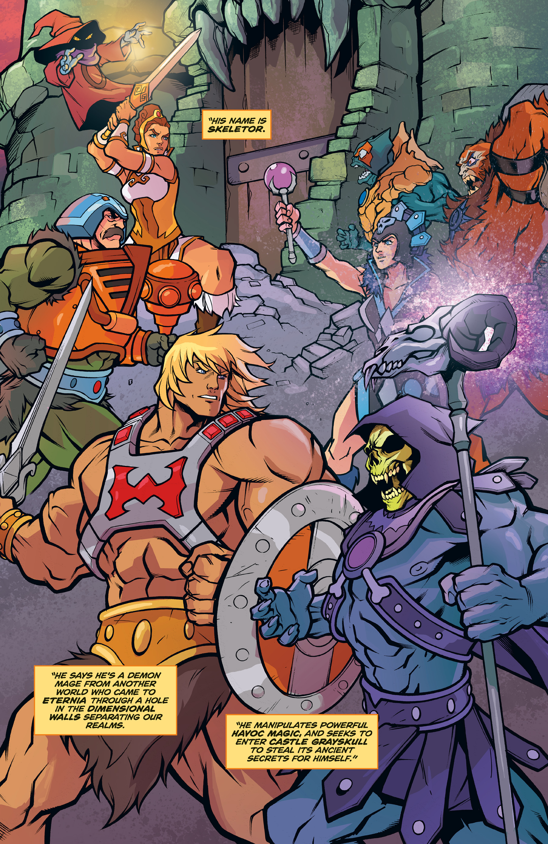 Read online Masters of the Universe: Forge of Destiny comic -  Issue #1 - 3