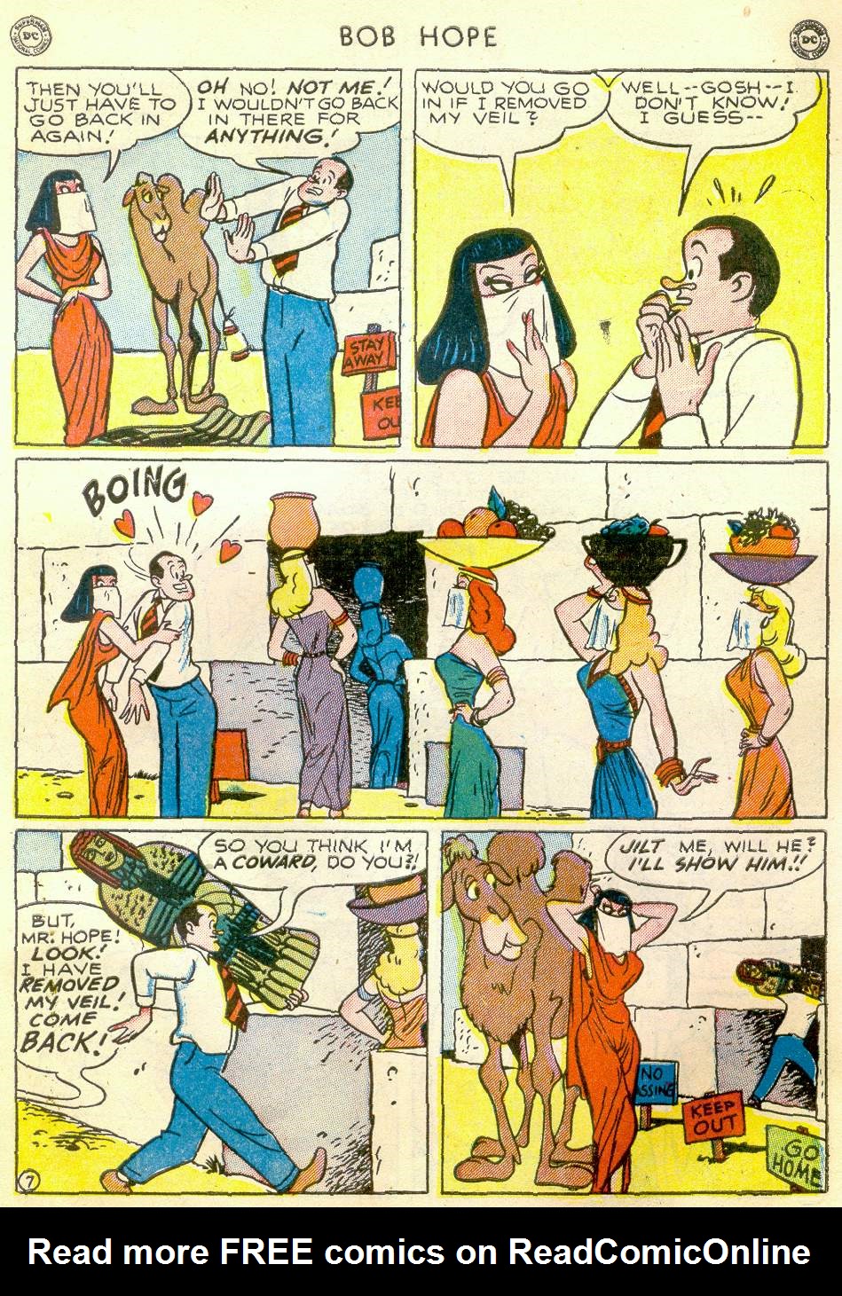 Read online The Adventures of Bob Hope comic -  Issue #5 - 40