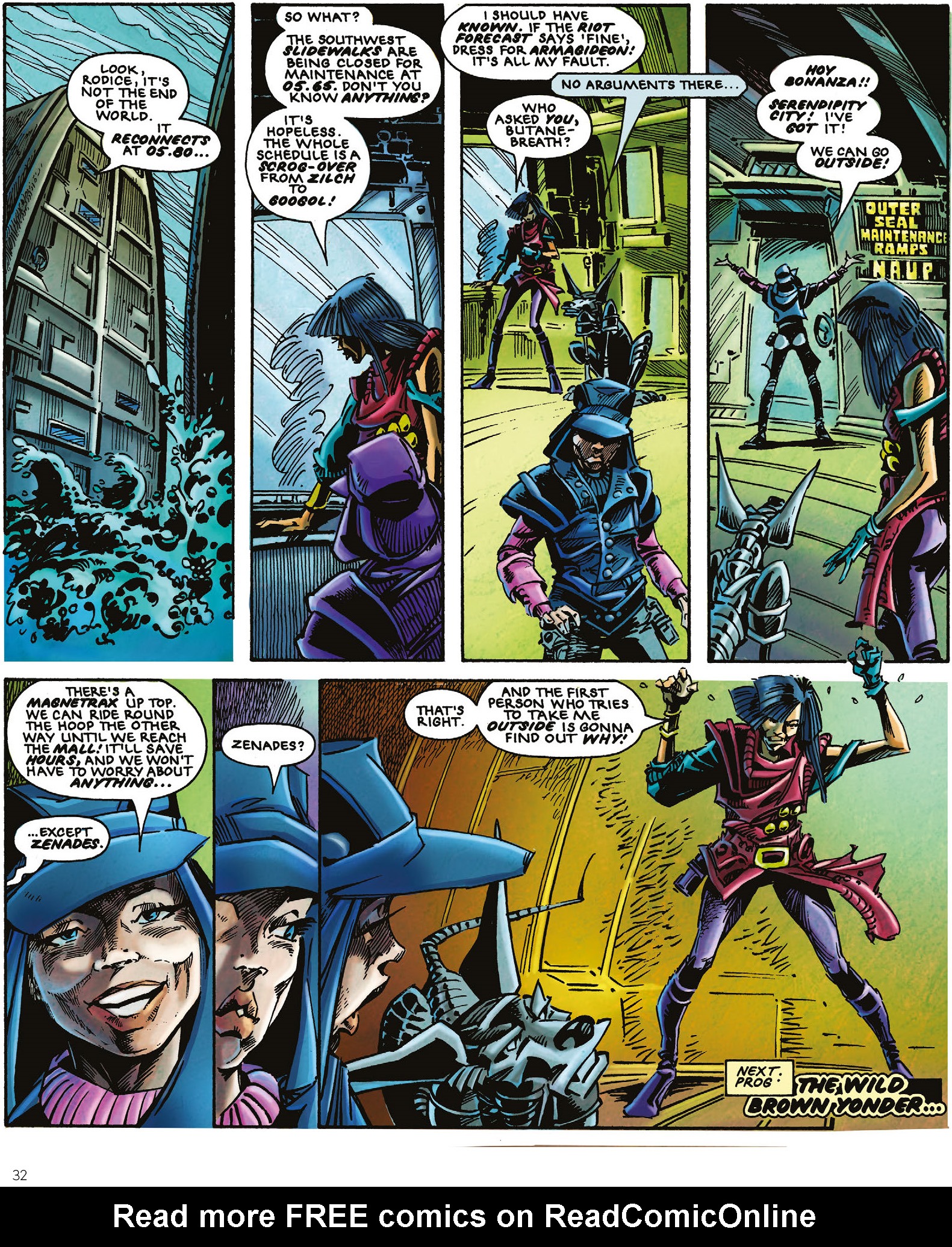 Read online The Ballad of Halo Jones: Full Colour Omnibus Edition comic -  Issue # TPB (Part 1) - 34
