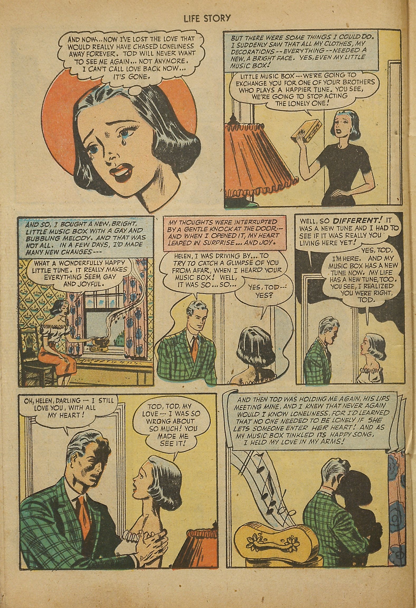 Read online Life Story comic -  Issue #1 - 28