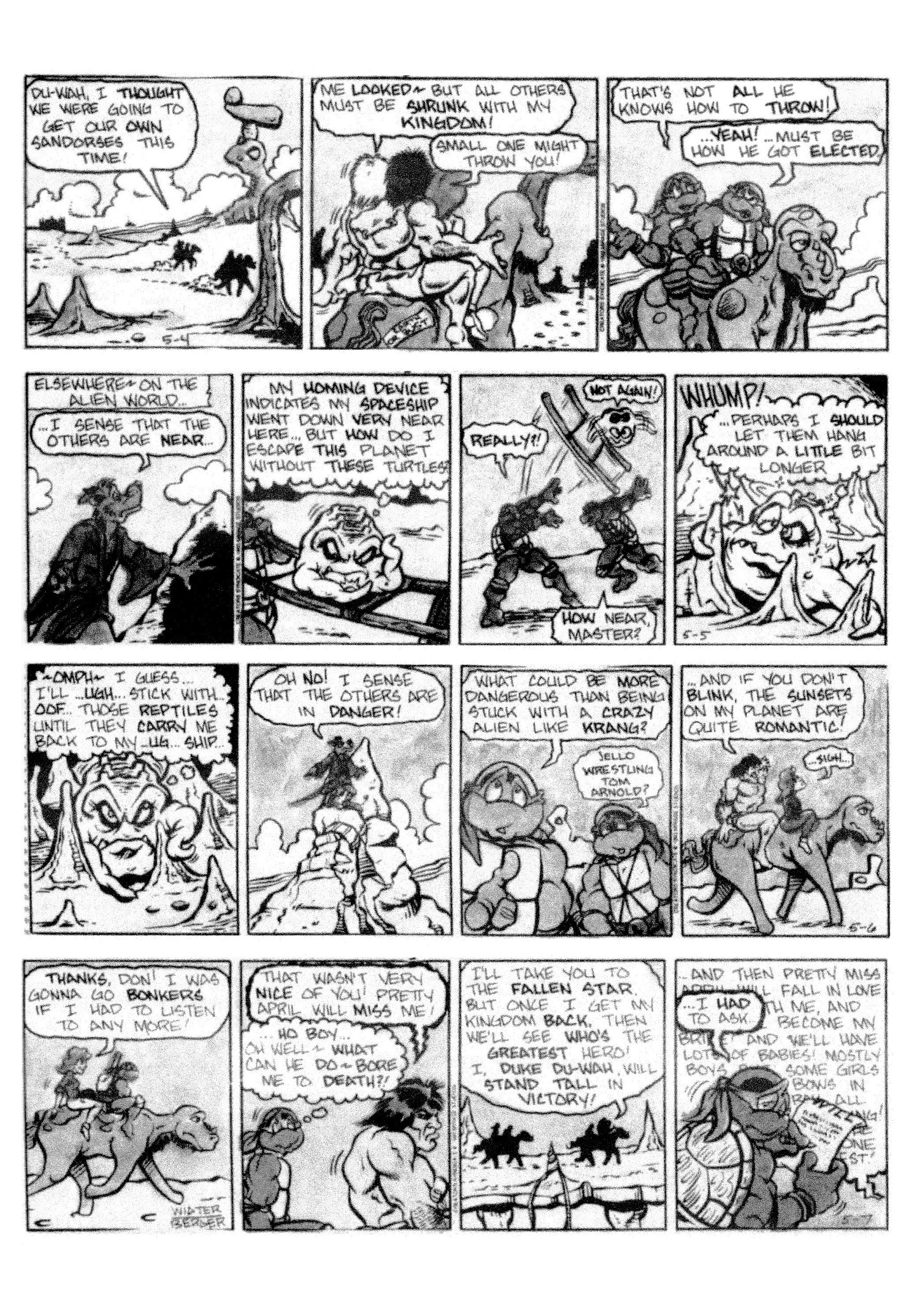 Read online Teenage Mutant Ninja Turtles: Complete Newspaper Daily Comic Strip Collection comic -  Issue # TPB 2 (Part 2) - 74