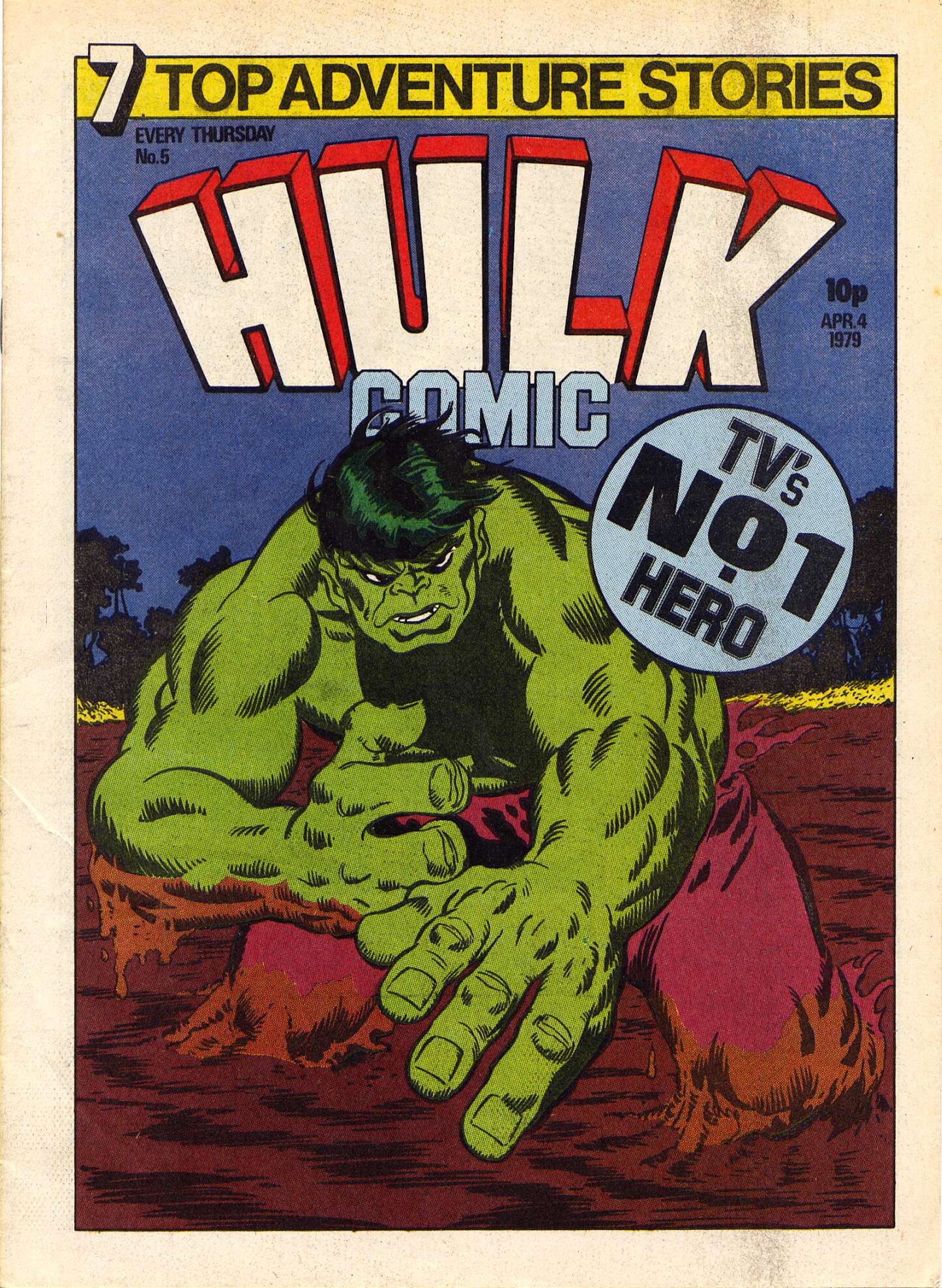 Read online Hulk Comic comic -  Issue #5 - 1
