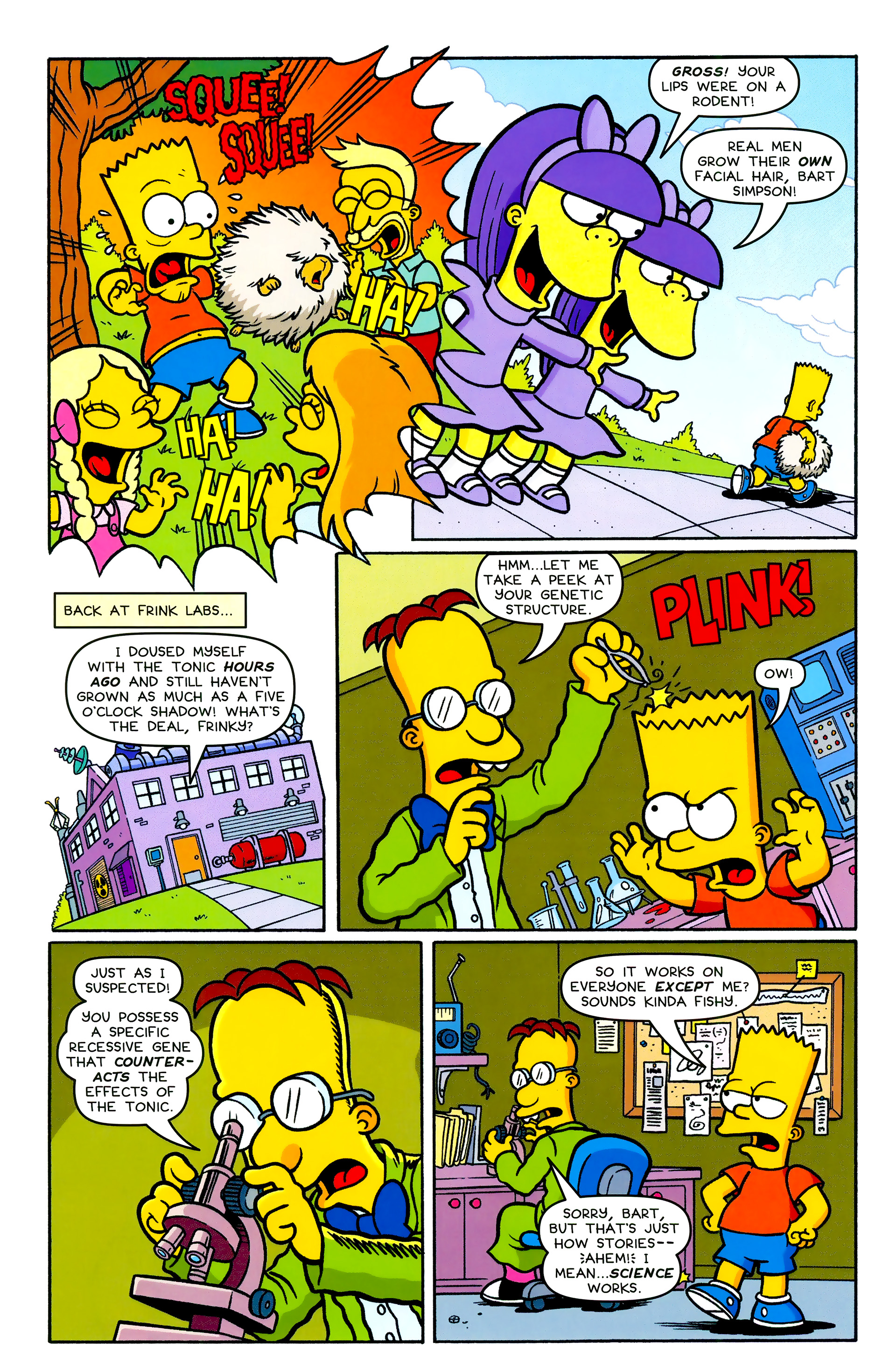 Read online Bongo Comics Free-For-All! comic -  Issue #2015 - 9