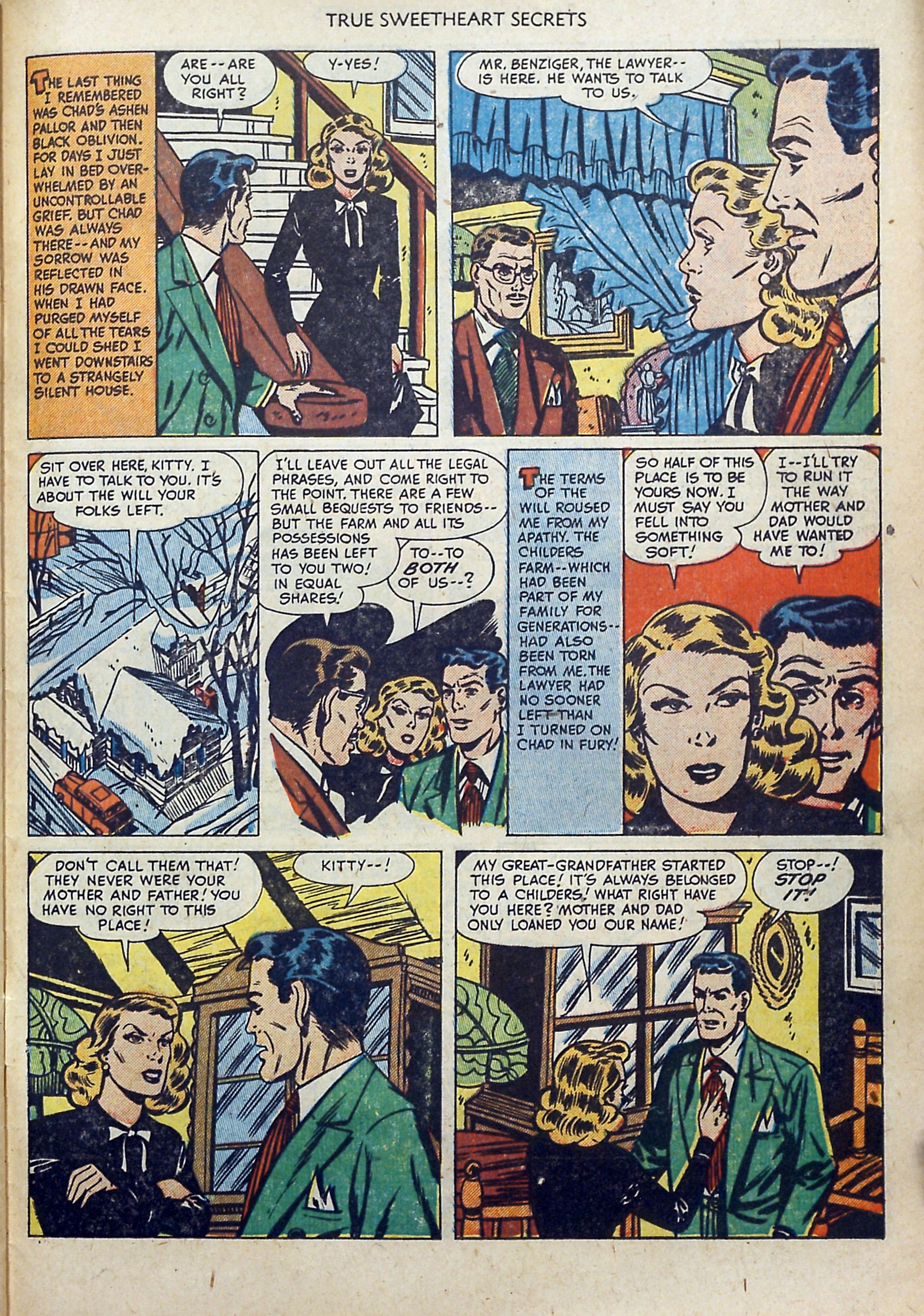 Read online True Sweetheart Secrets comic -  Issue #6 - 31
