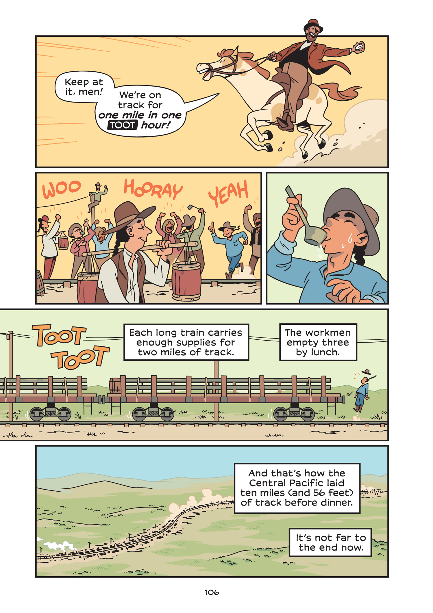 Read online History Comics comic -  Issue # The Transcontinental Railroad - 115